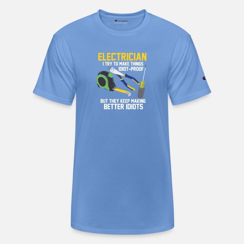 Funny Electrician Engineer Electrical Technician