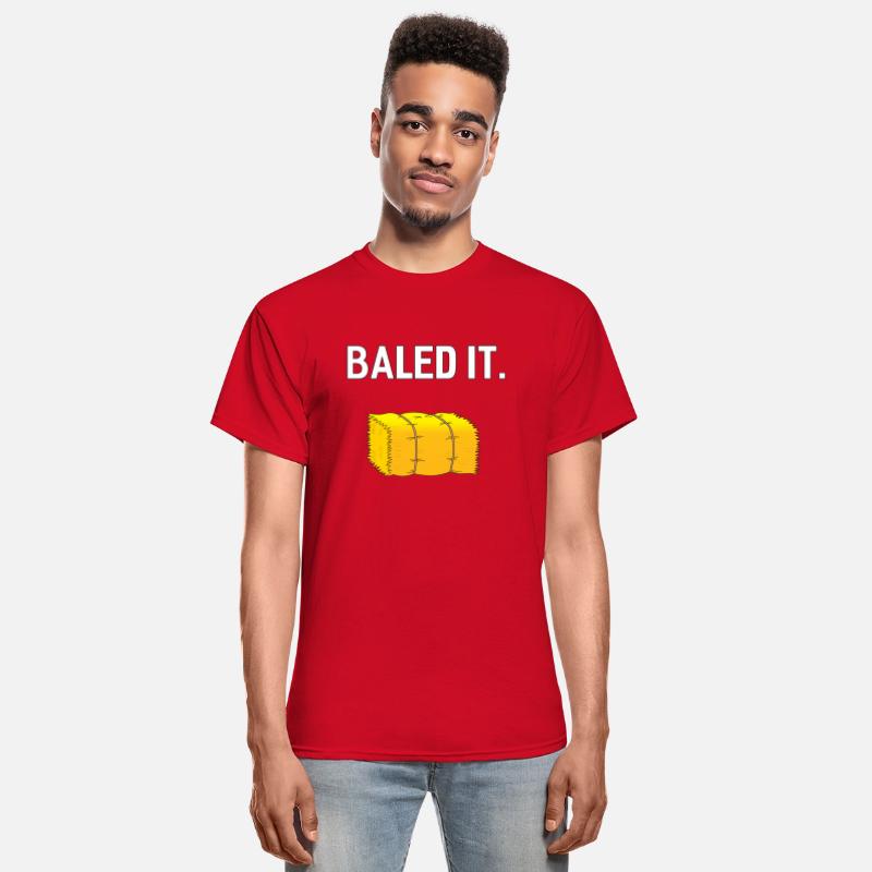 Funny Farming Pun Baled It Hay Bale Joke