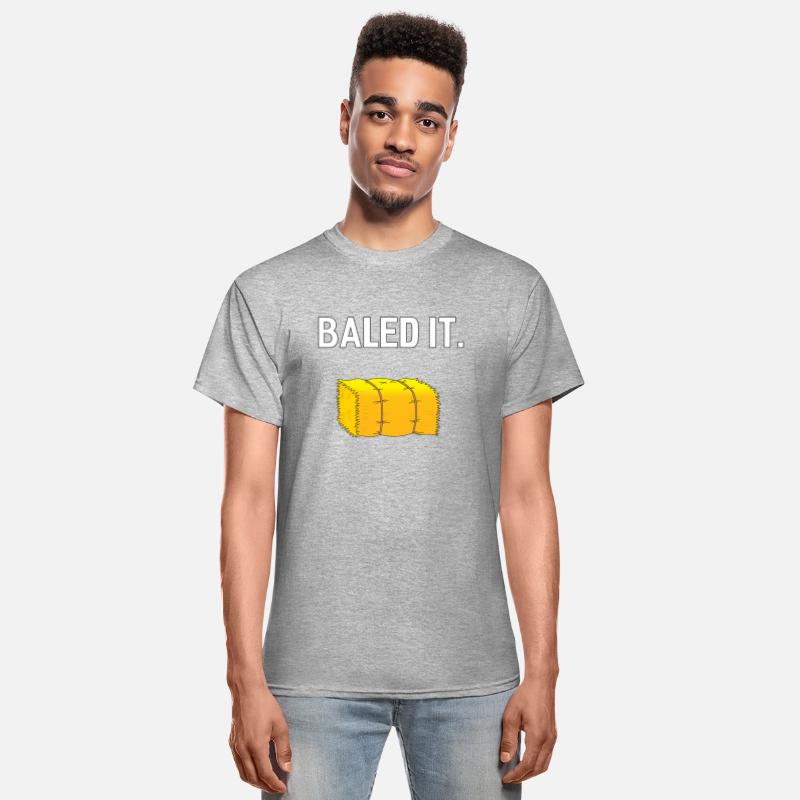 Funny Farming Pun Baled It Hay Bale Joke