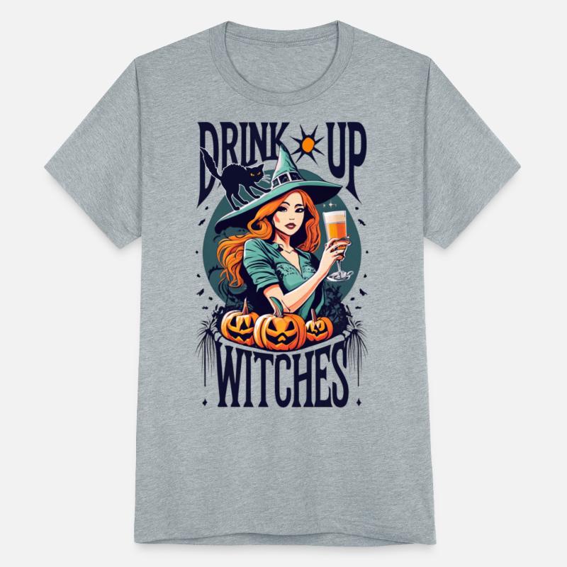 Funny Halloween Saying Drink Up Witches