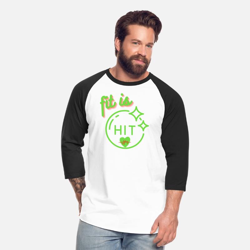 Funny lovely vintage design called fit is hit
