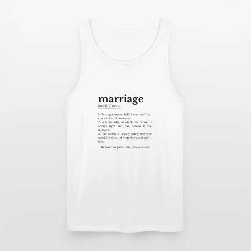 Funny Marriage Definition Typography Quote