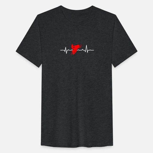 Funny Snowmobile Gift Heartbeat Snow Rider Graphic