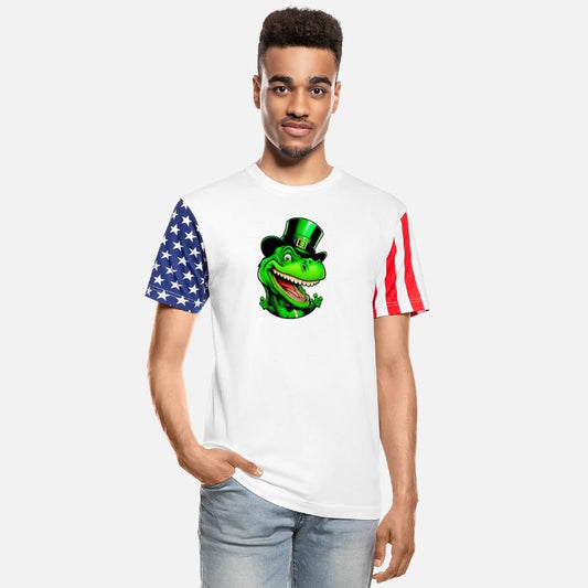 Funny St Patricks Day Dinosaur With Top Hat