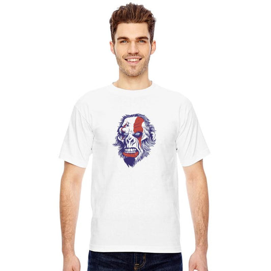 funny t shirt design with gorilla