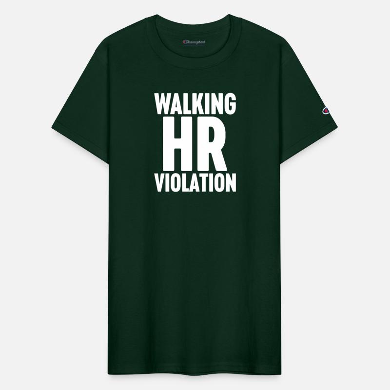 Funny Walking HR Violation - White
