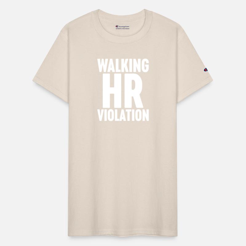 Funny Walking HR Violation - White