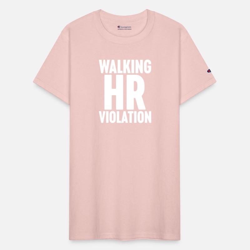 Funny Walking HR Violation - White