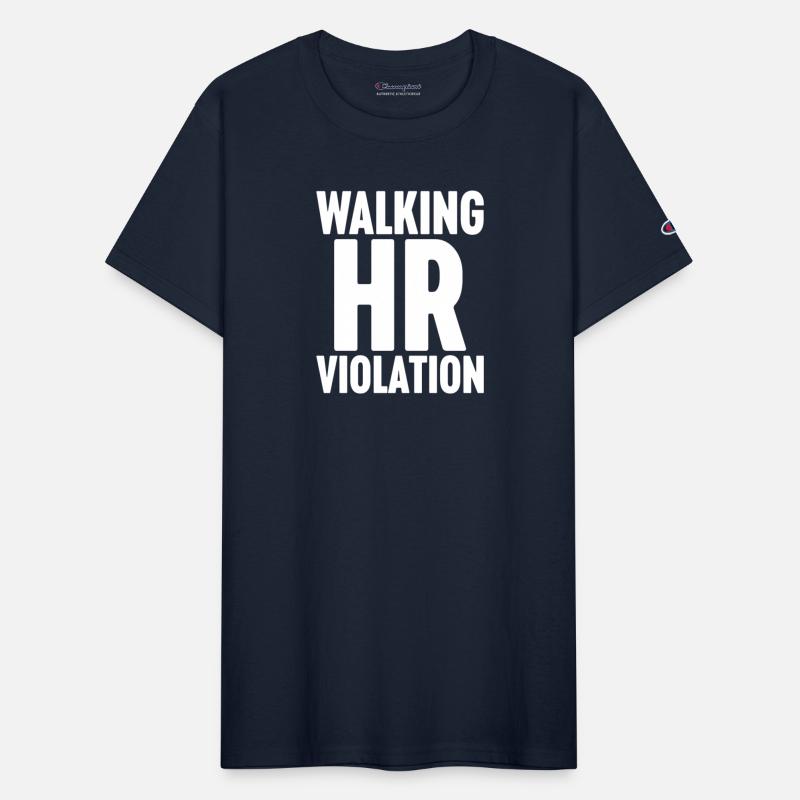 Funny Walking HR Violation - White