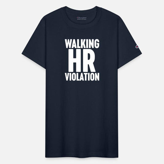 Funny Walking HR Violation - White
