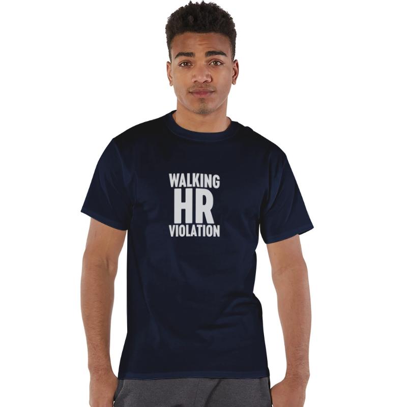 Funny Walking HR Violation - White
