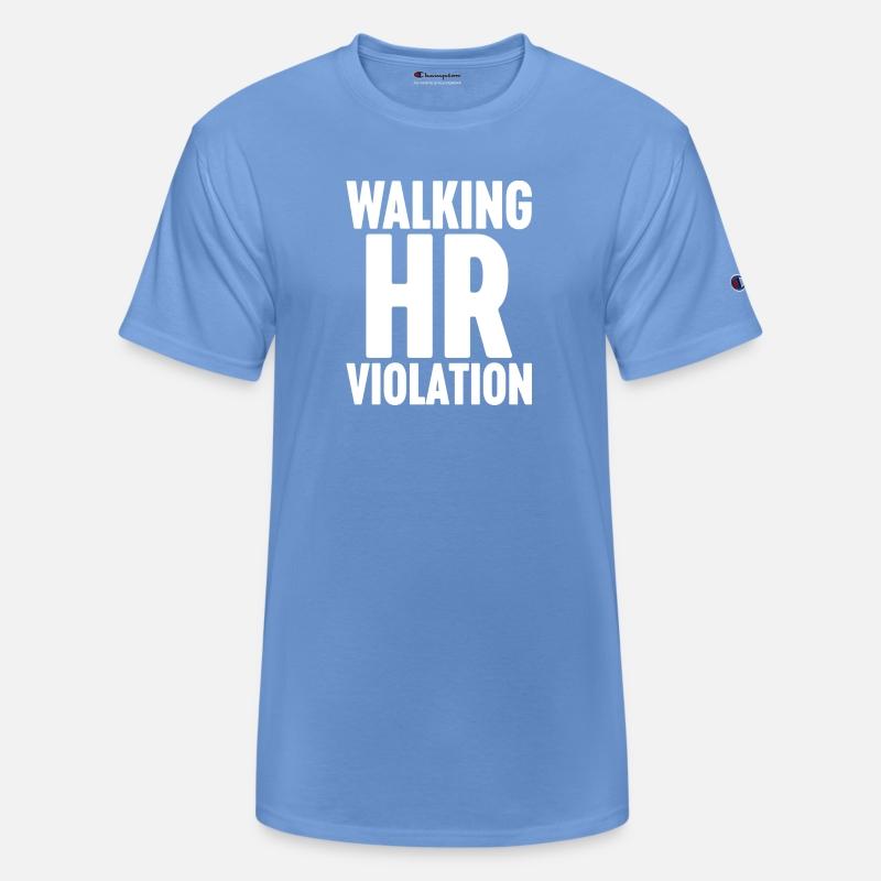 Funny Walking HR Violation - White