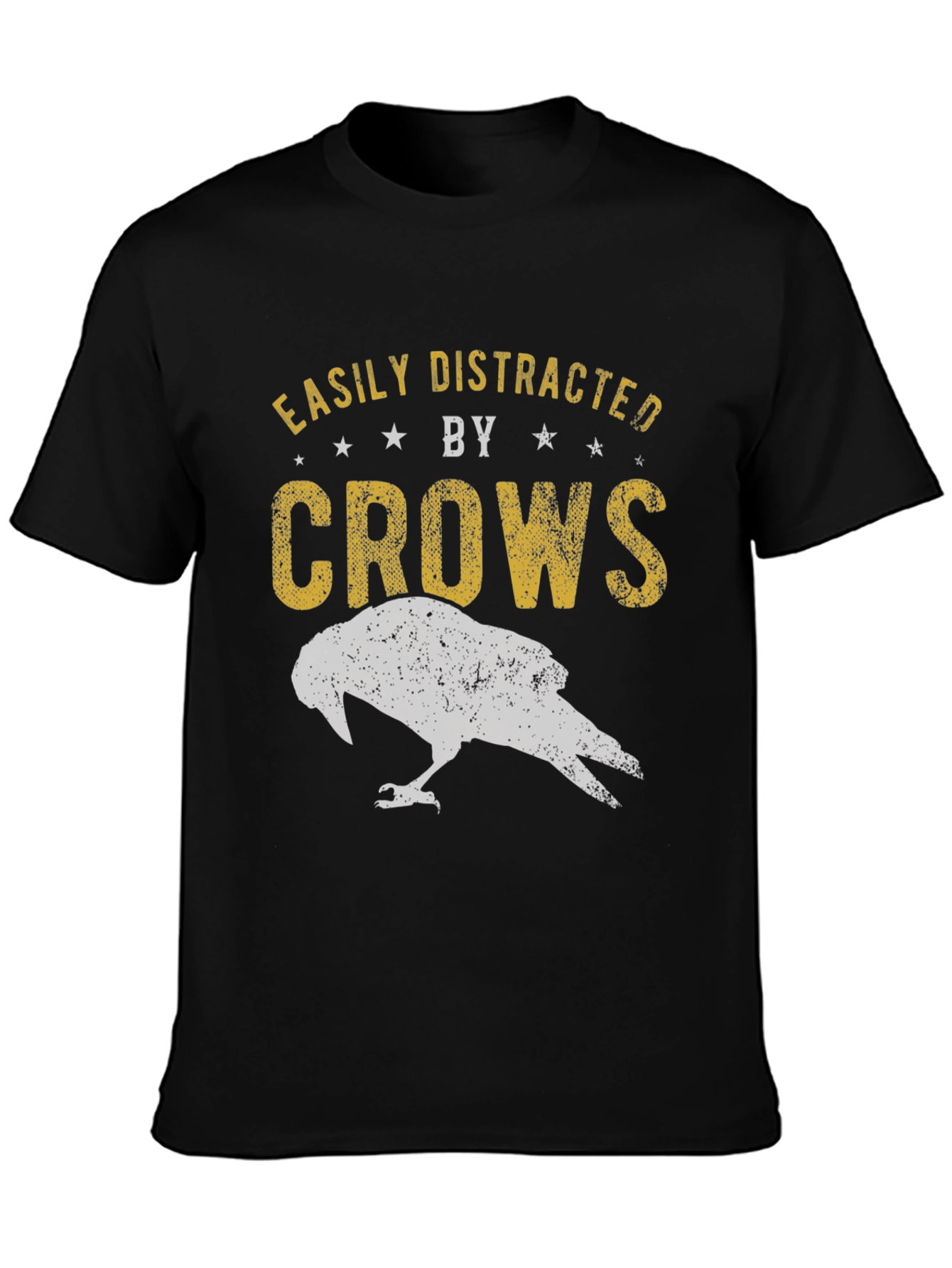 Easily Distracted by Crows Graphic Tee