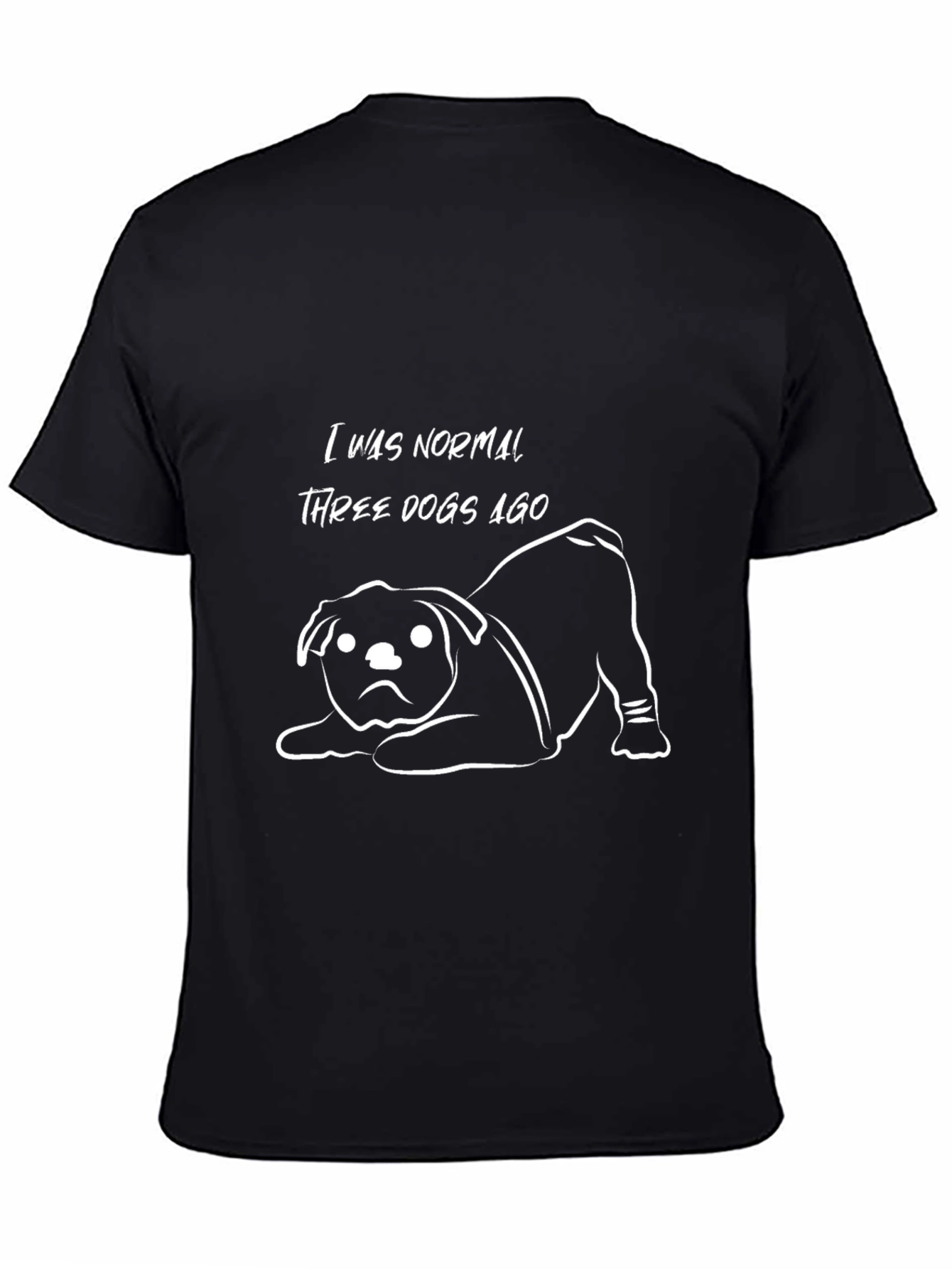Funny Three Dogs Ago Graphic T-Shirt