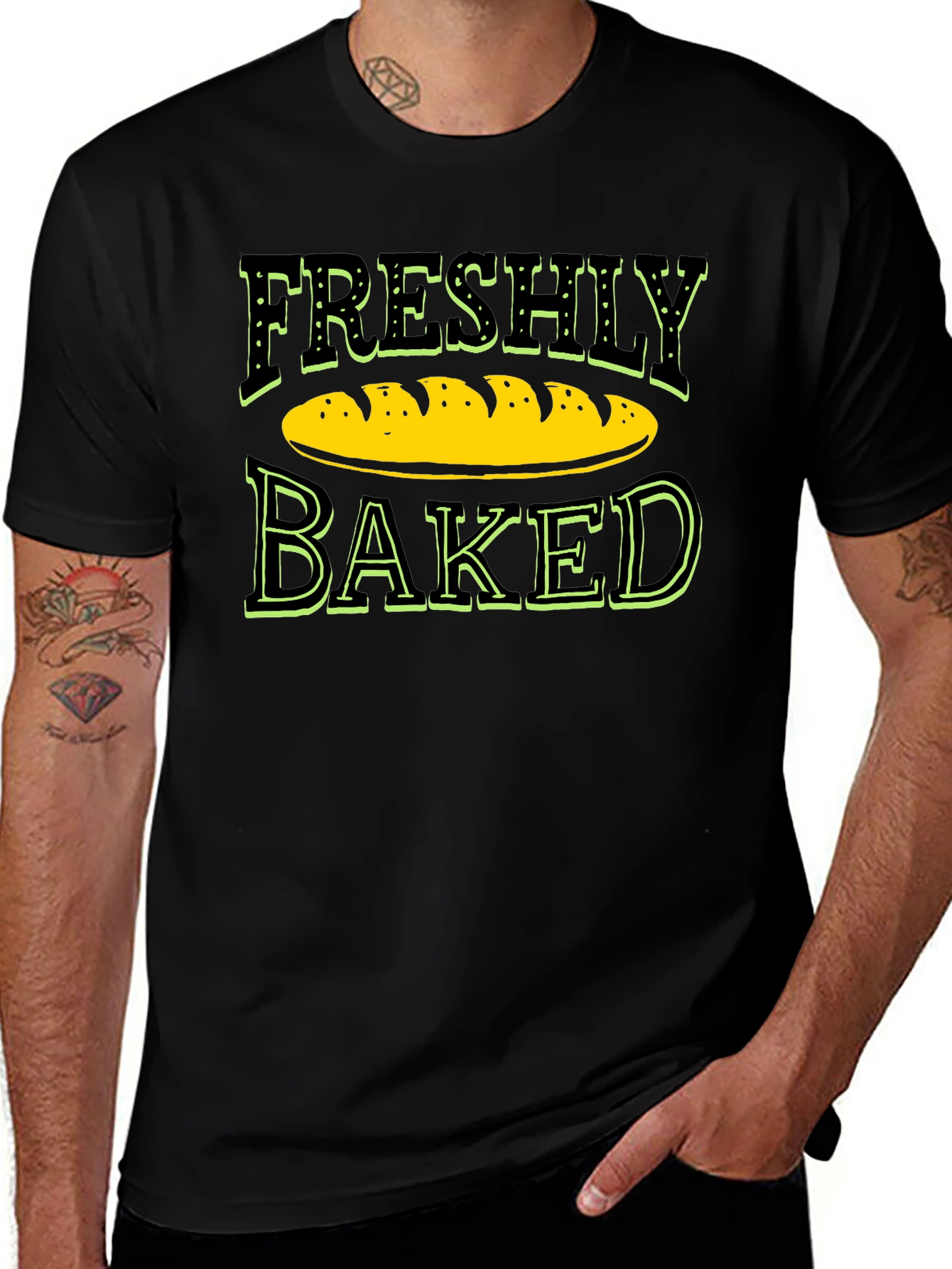 Freshly Baked Graphic Tee - Unisex Cotton T-Shirt