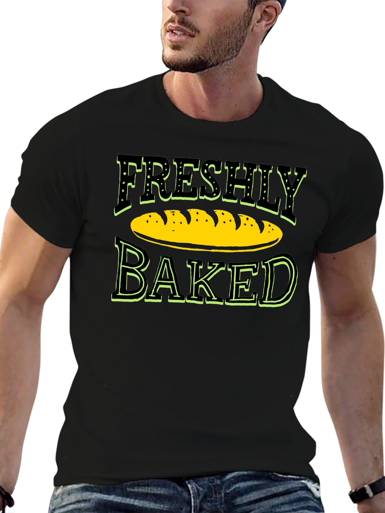 Freshly Baked Graphic Tee - Unisex Cotton T-Shirt