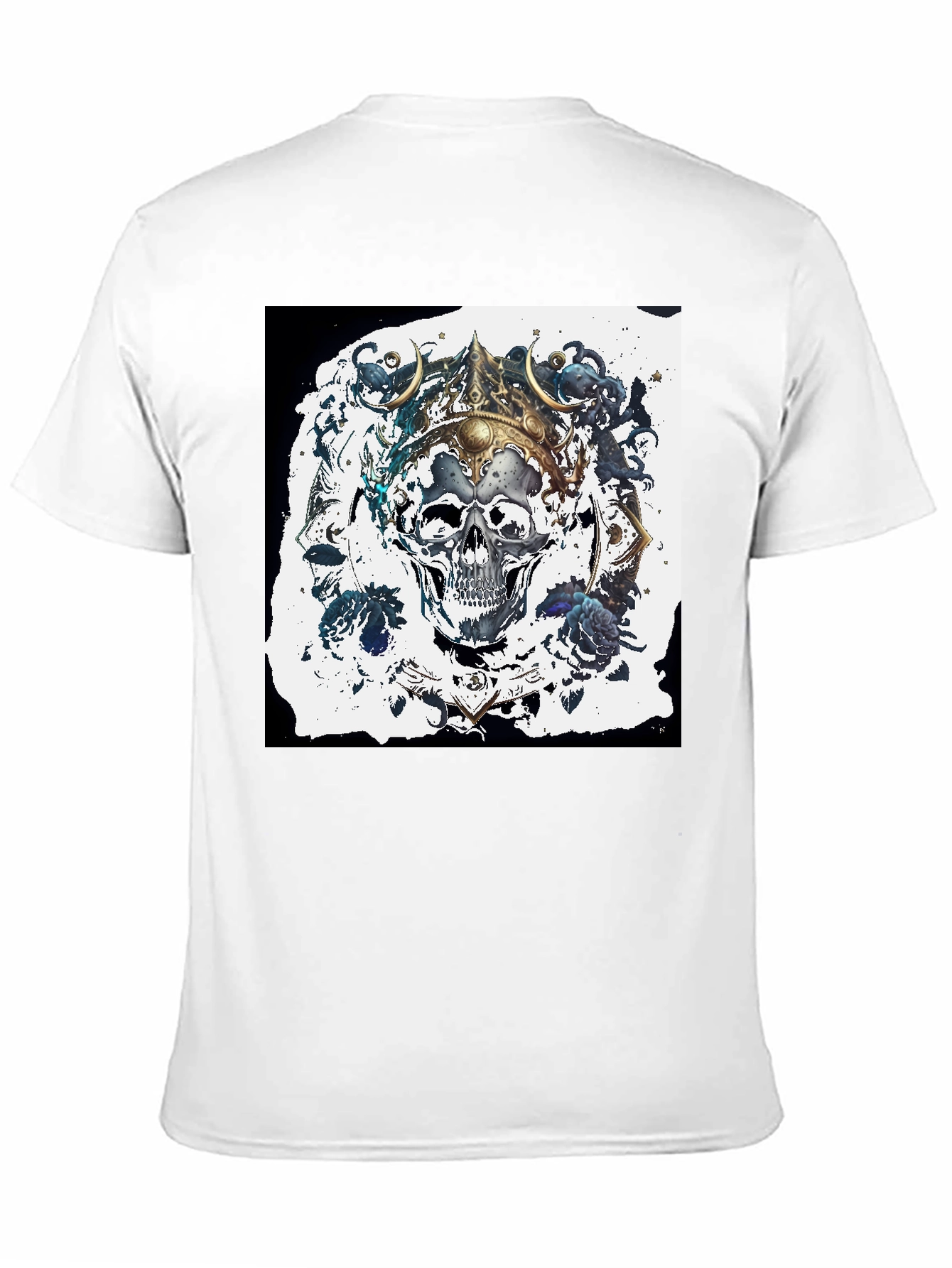 Skull King Graphic Tee - Mens Black T-Shirt