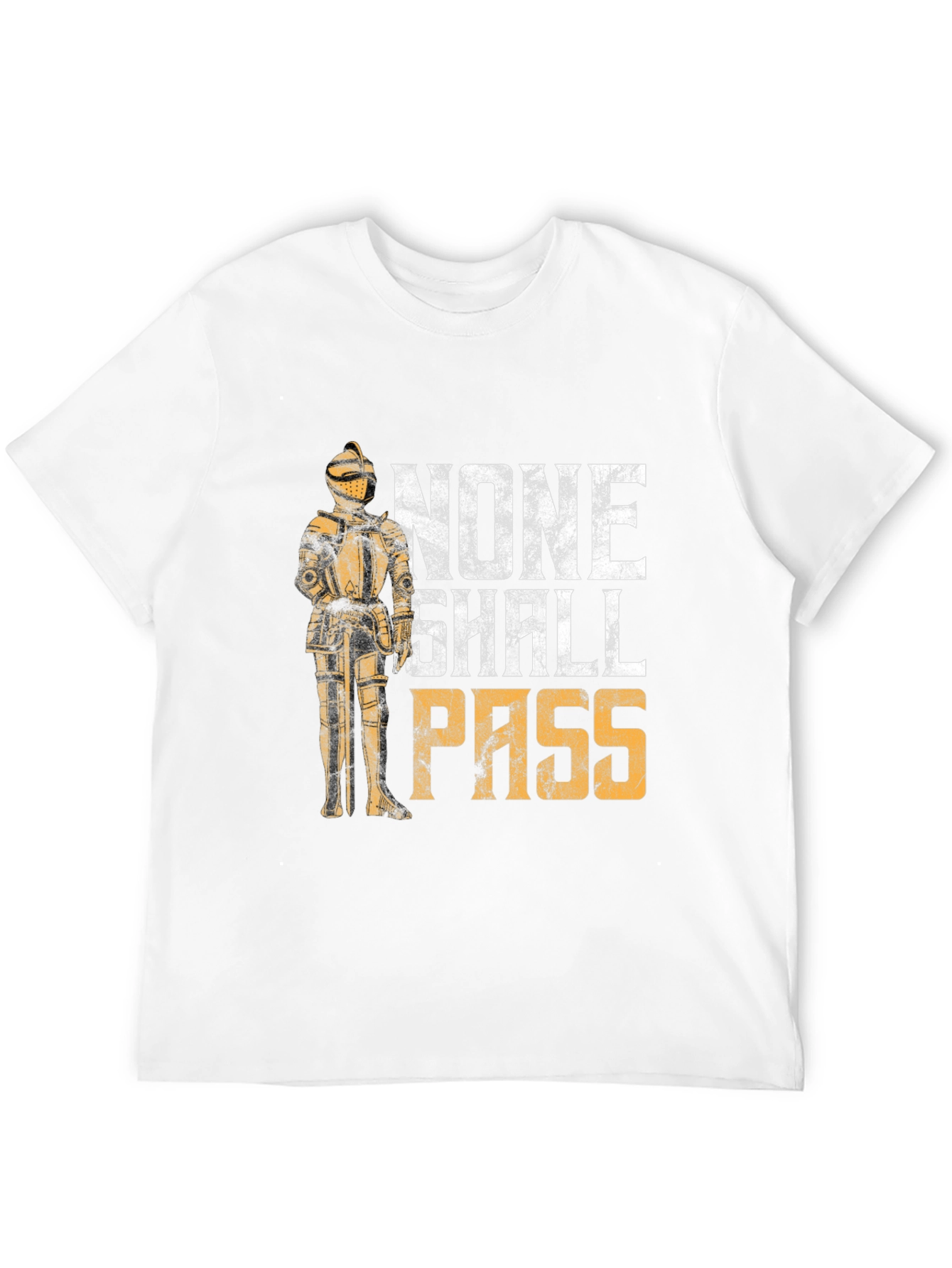None Shall Pass Knight T-Shirt