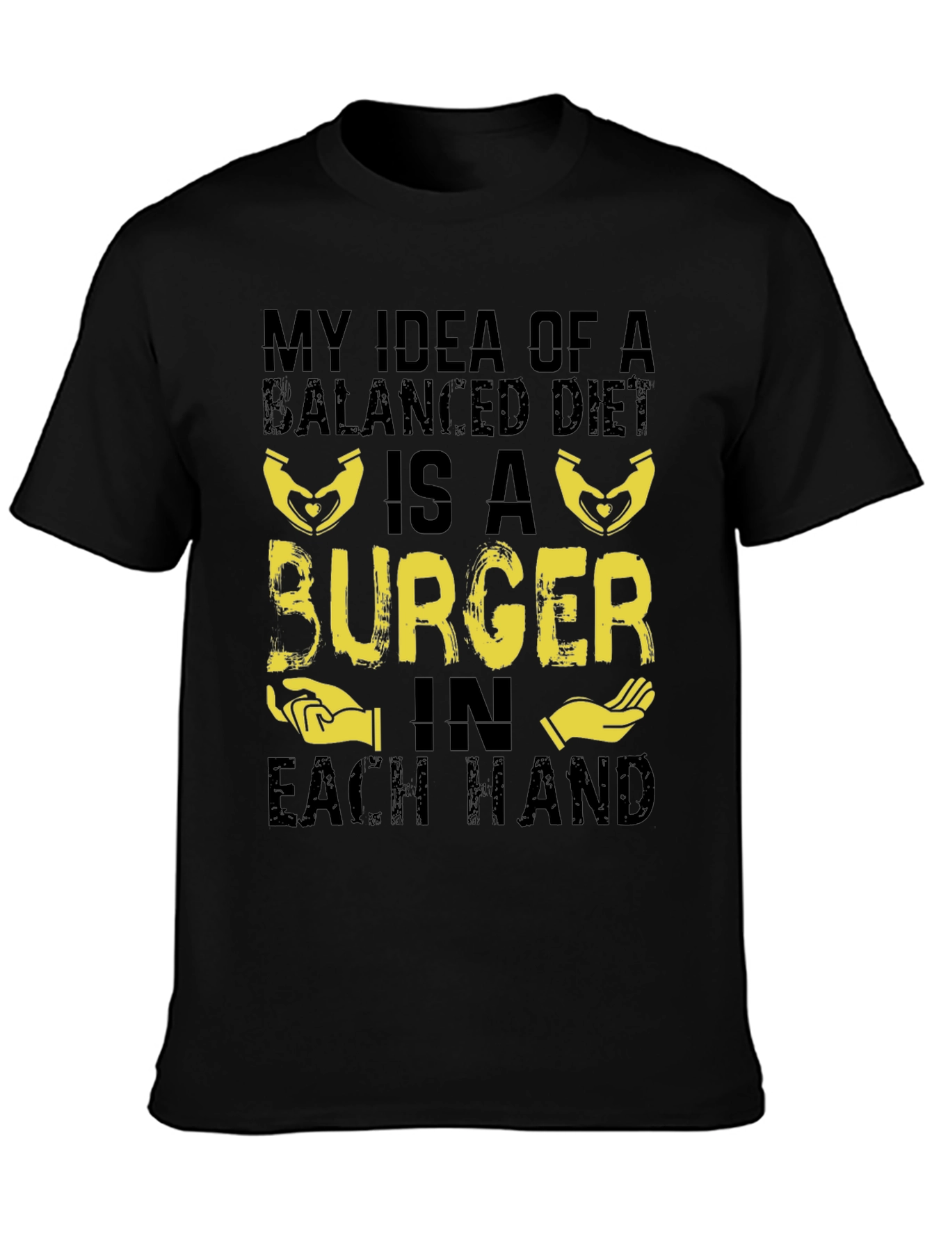 Burger Balanced Diet T-Shirt
