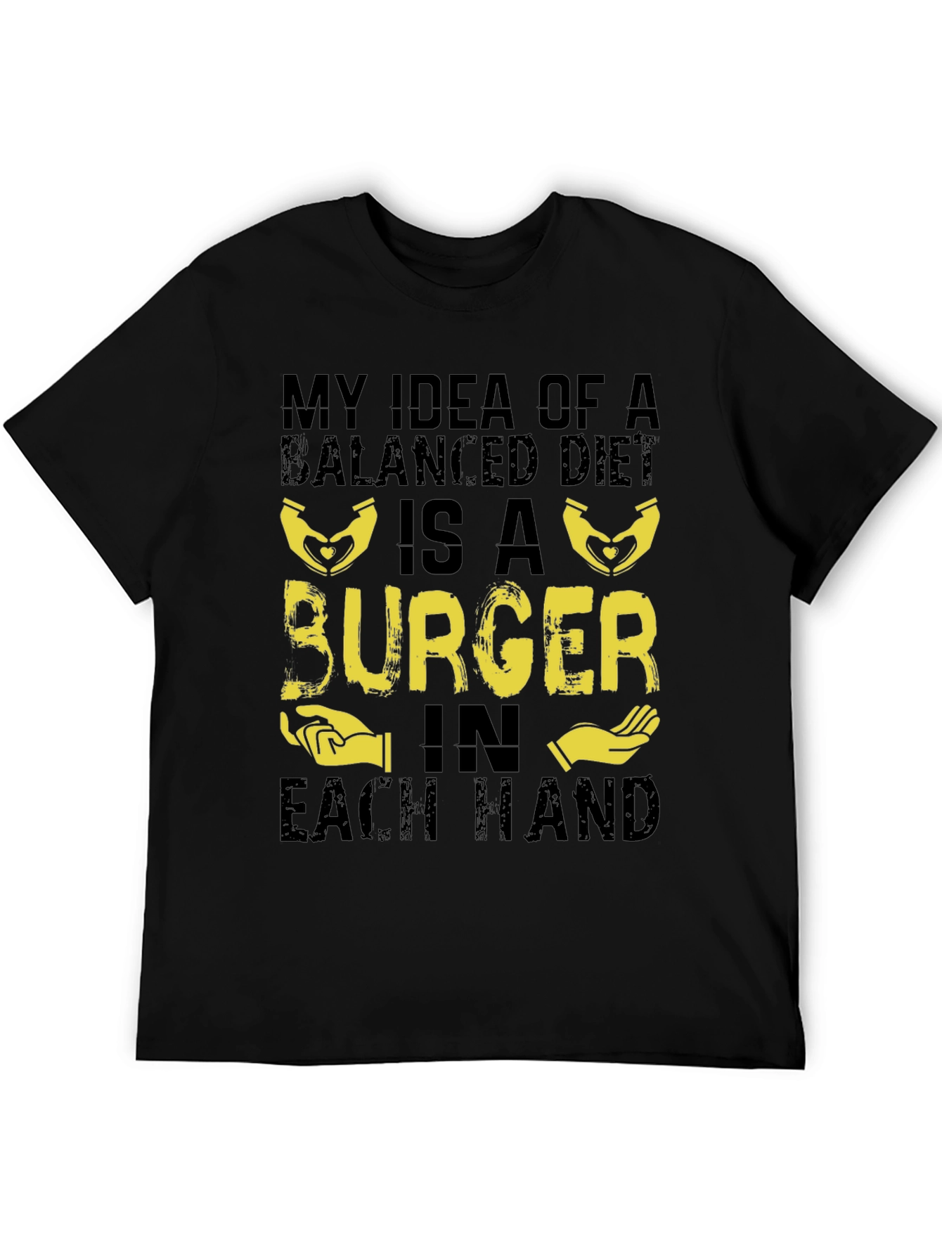 Burger Balanced Diet T-Shirt