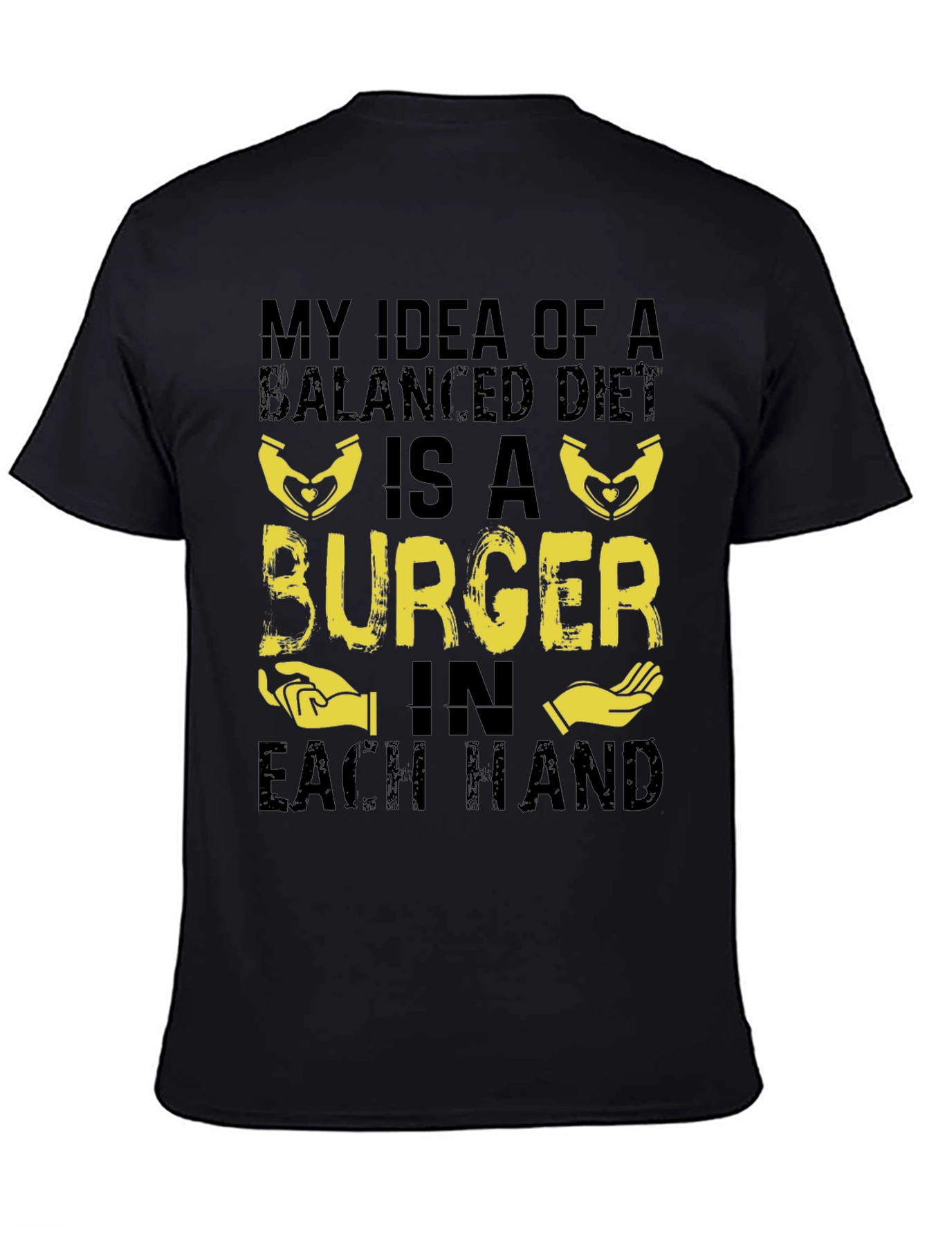 Burger Balanced Diet T-Shirt