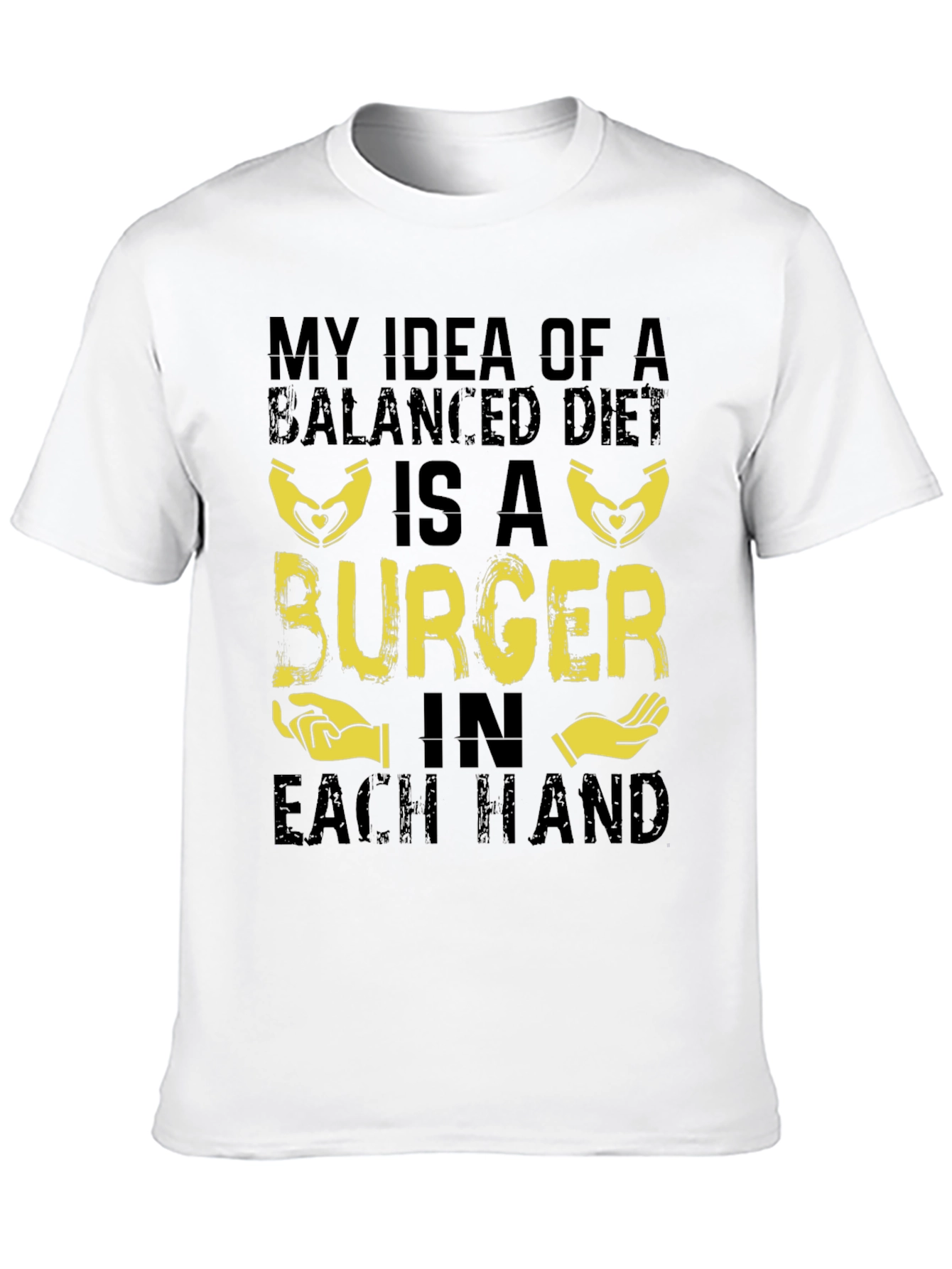 Burger Balanced Diet T-Shirt