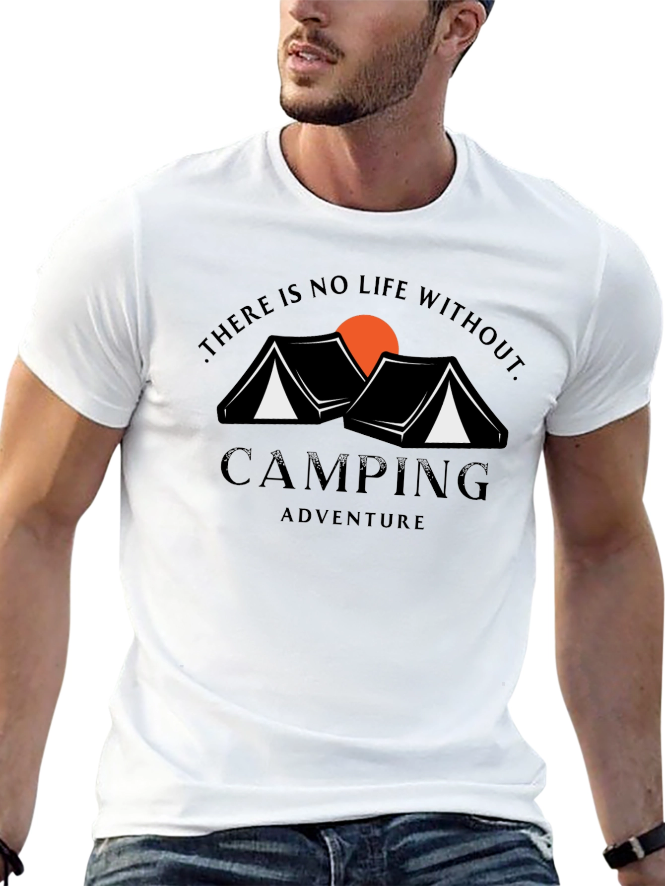 Camping Adventure Graphic Tee