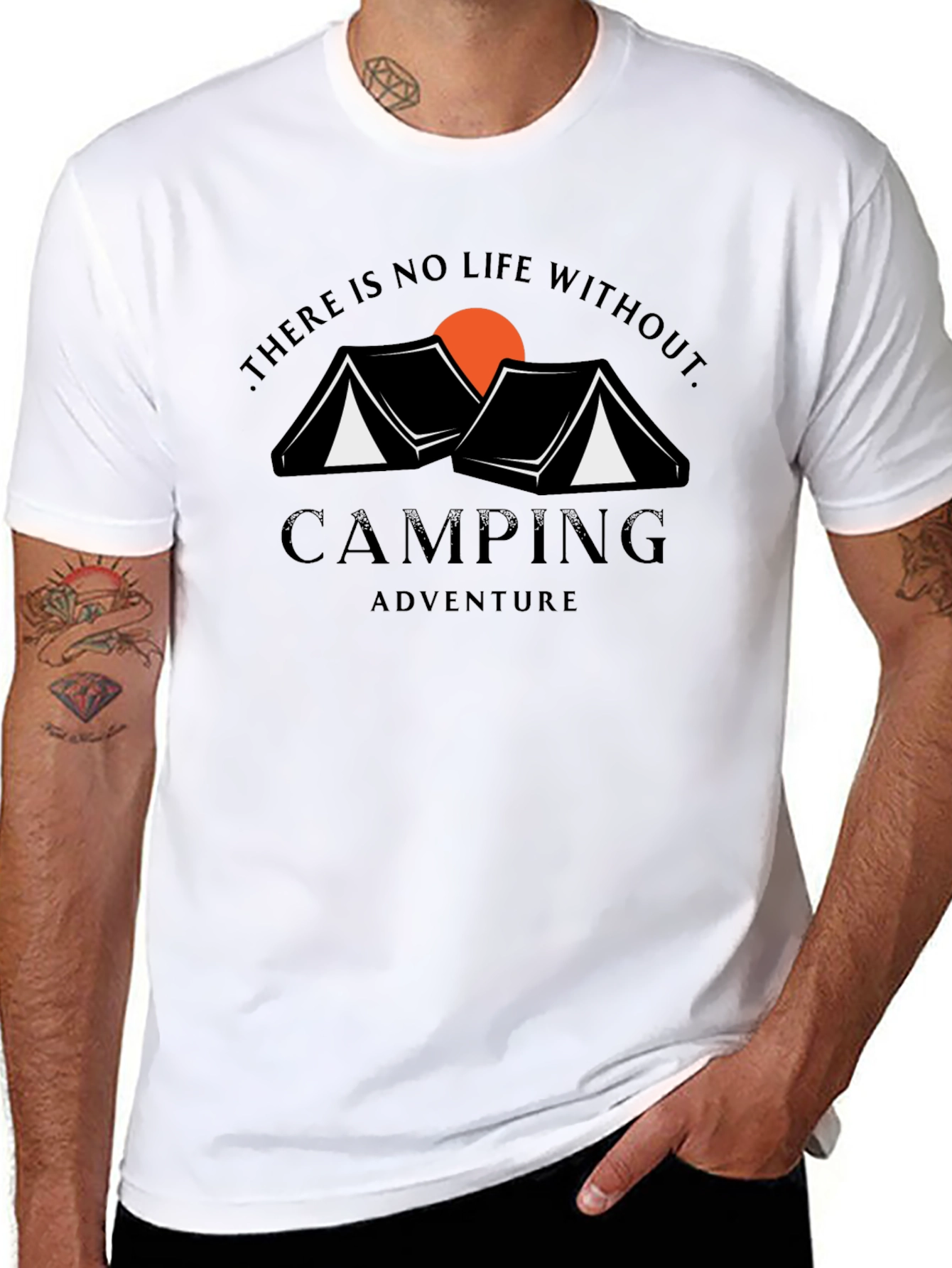 Camping Adventure Graphic Tee