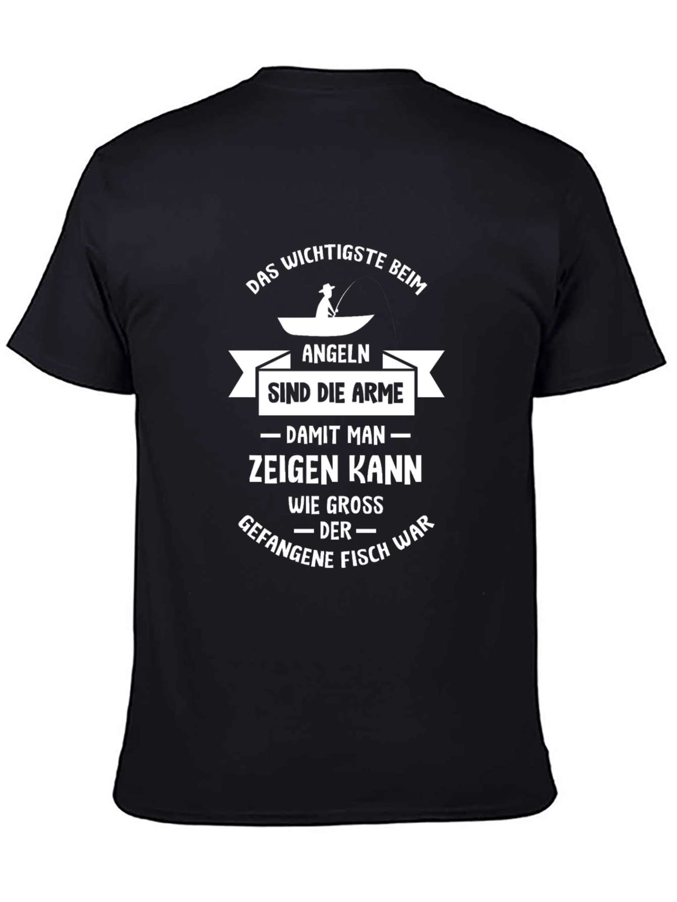 Fishing Humor T-Shirt: The Arms Matter