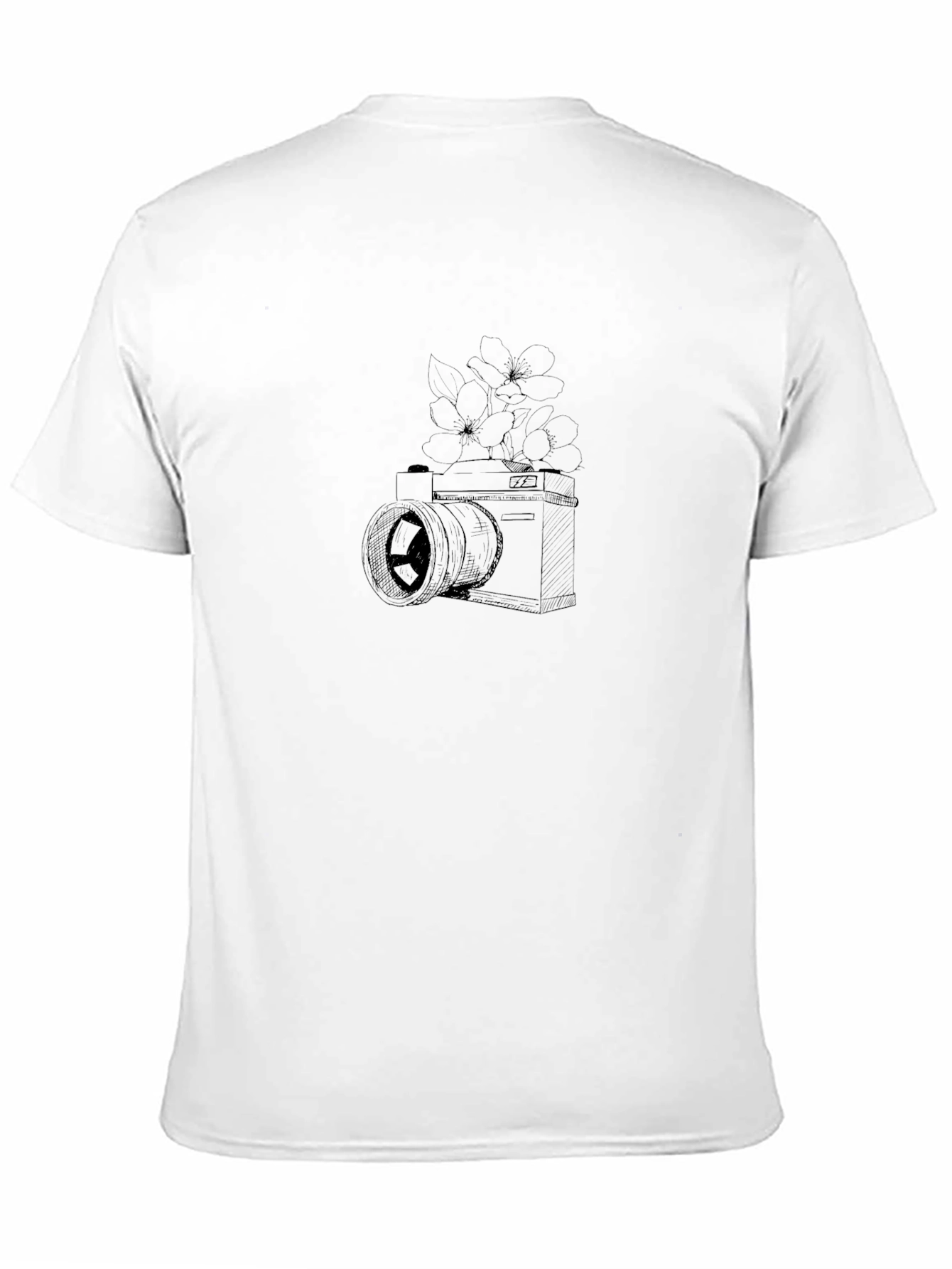 Camera Graphic Black T-Shirt