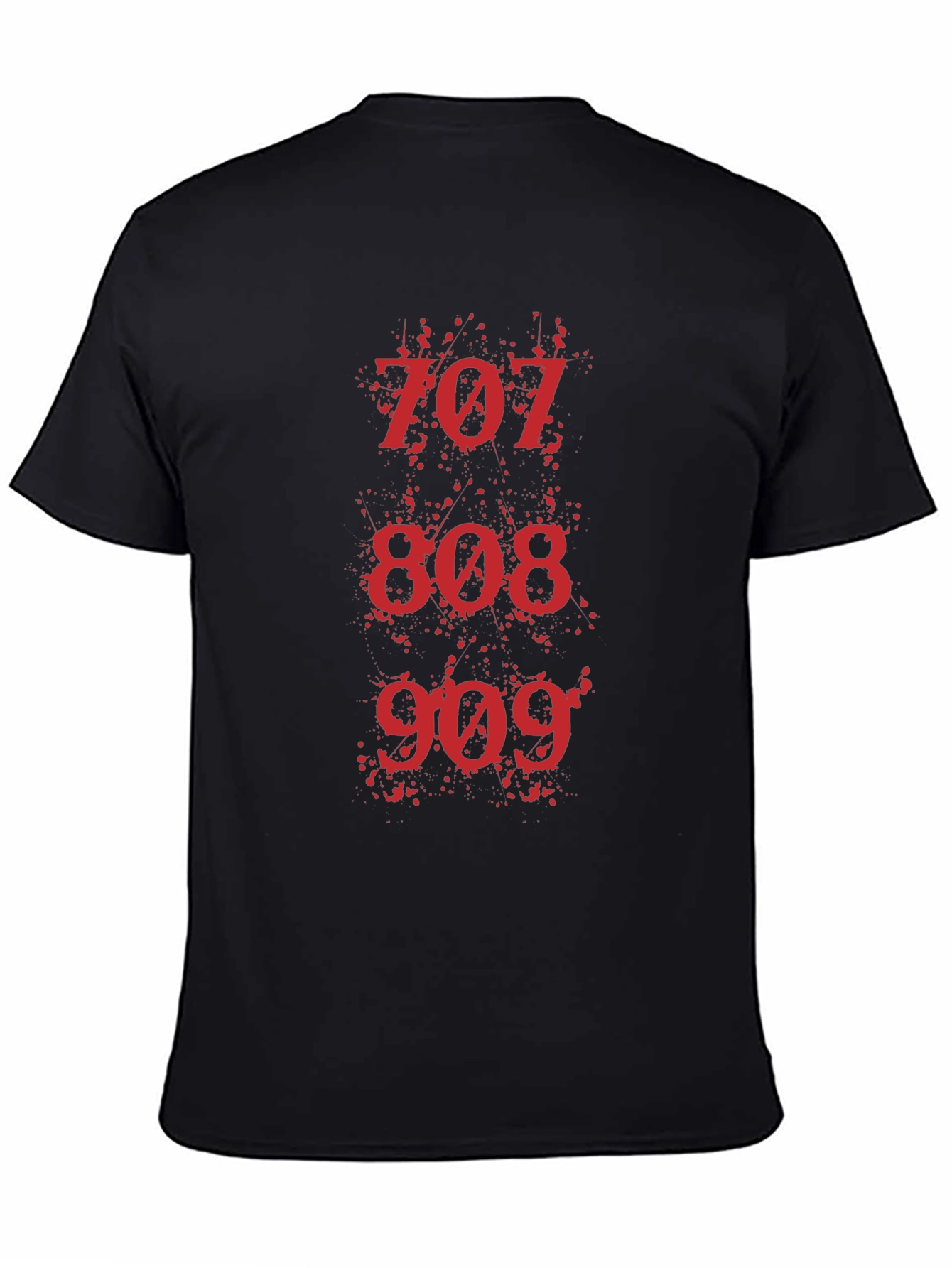 707 808 909 Music Producer Black T-Shirt