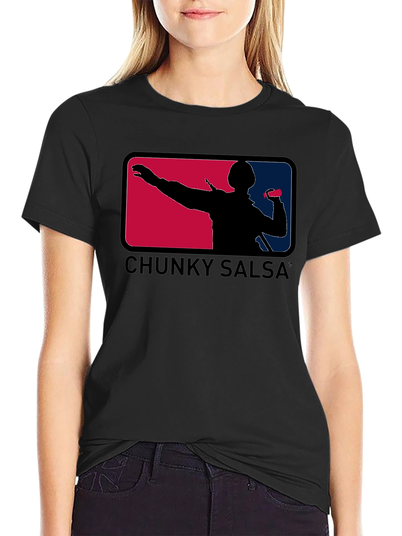 Chunky Salsa Graphic T-Shirt - Baseball Inspired Design
