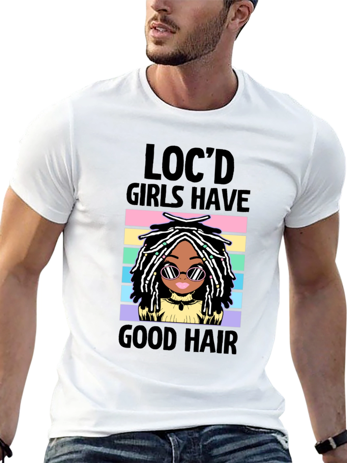 Locd Girls Good Hair Graphic Tee - Unisex