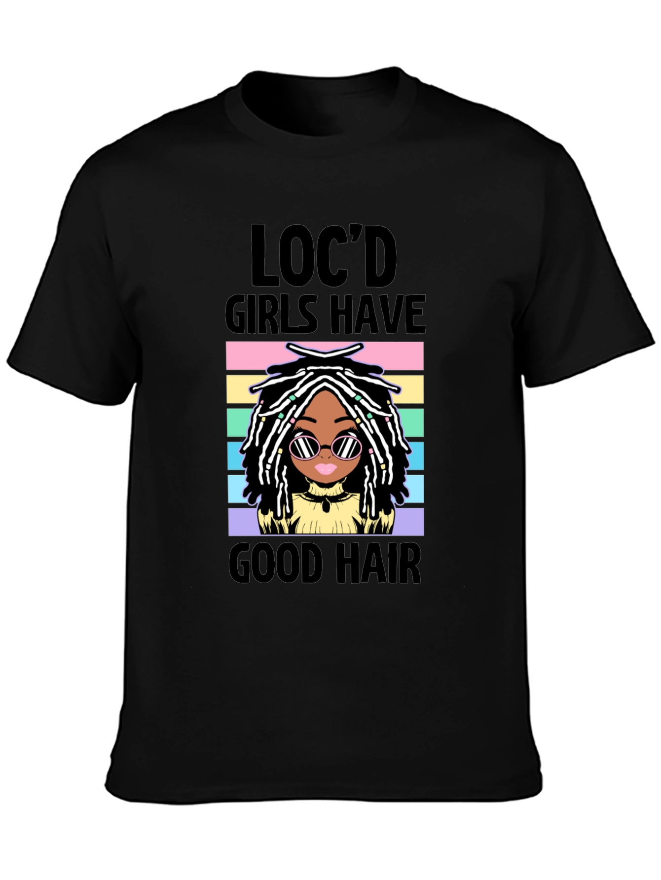 Locd Girls Good Hair Graphic Tee - Unisex