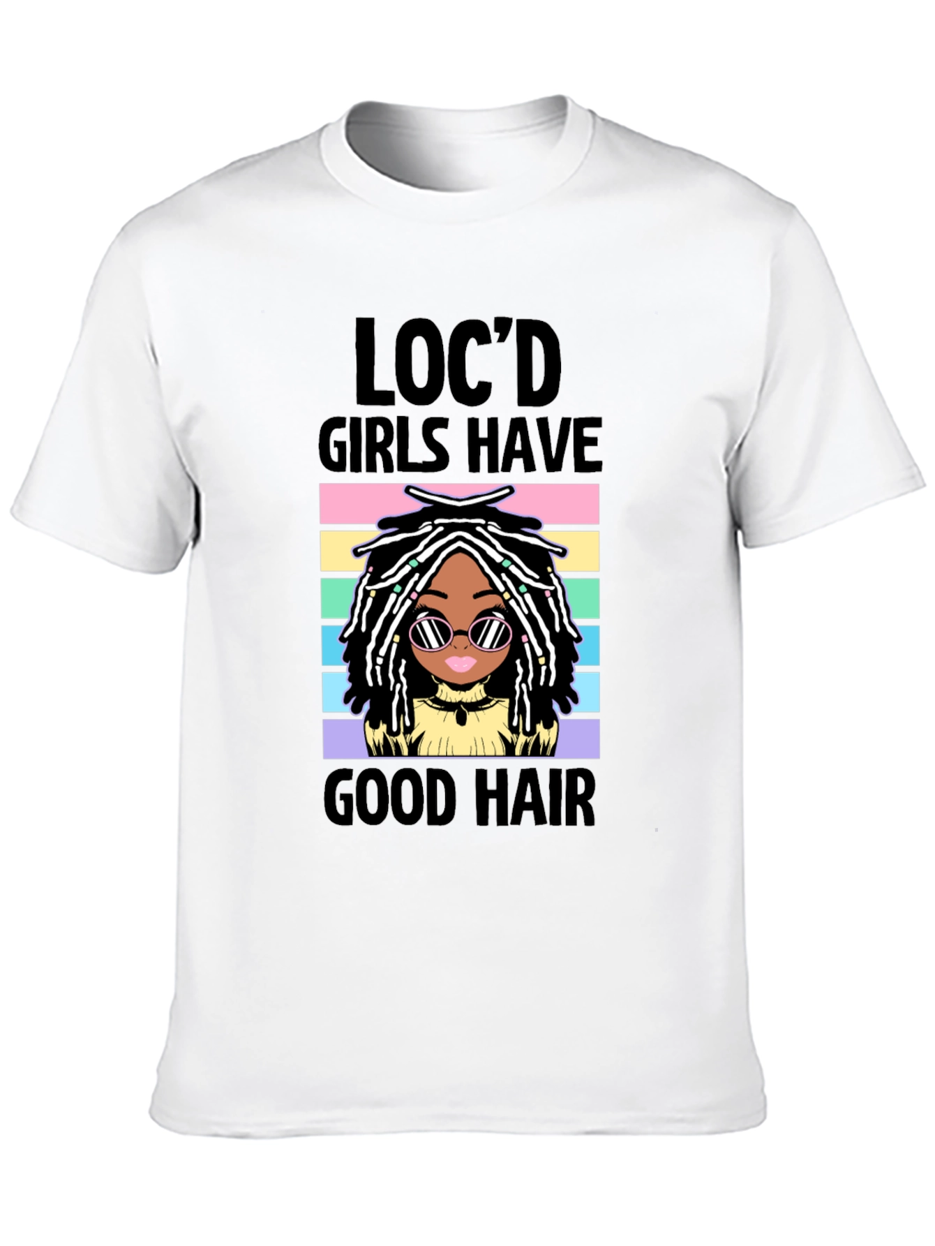 Locd Girls Good Hair Graphic Tee - Unisex