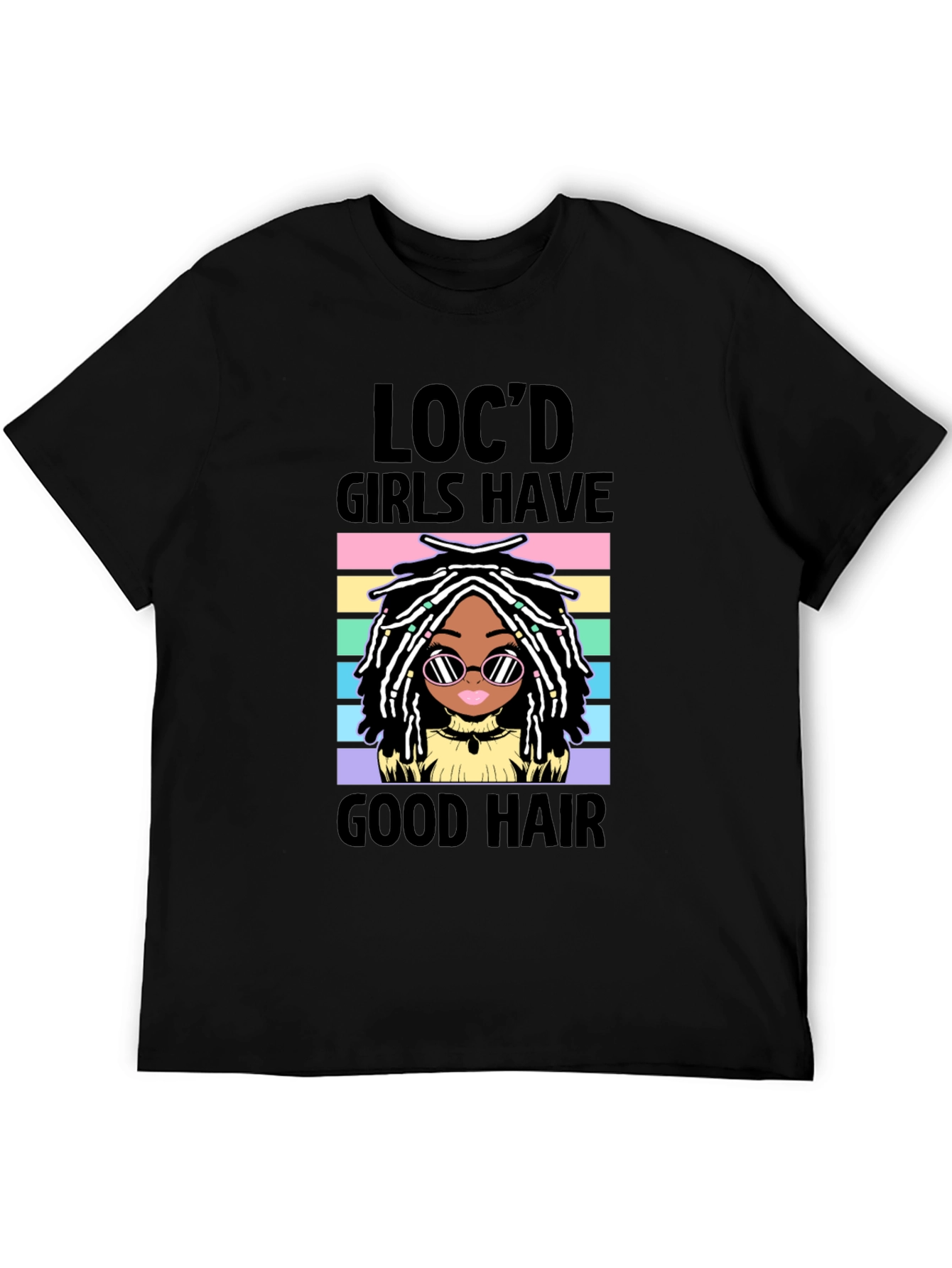Locd Girls Good Hair Graphic Tee - Unisex