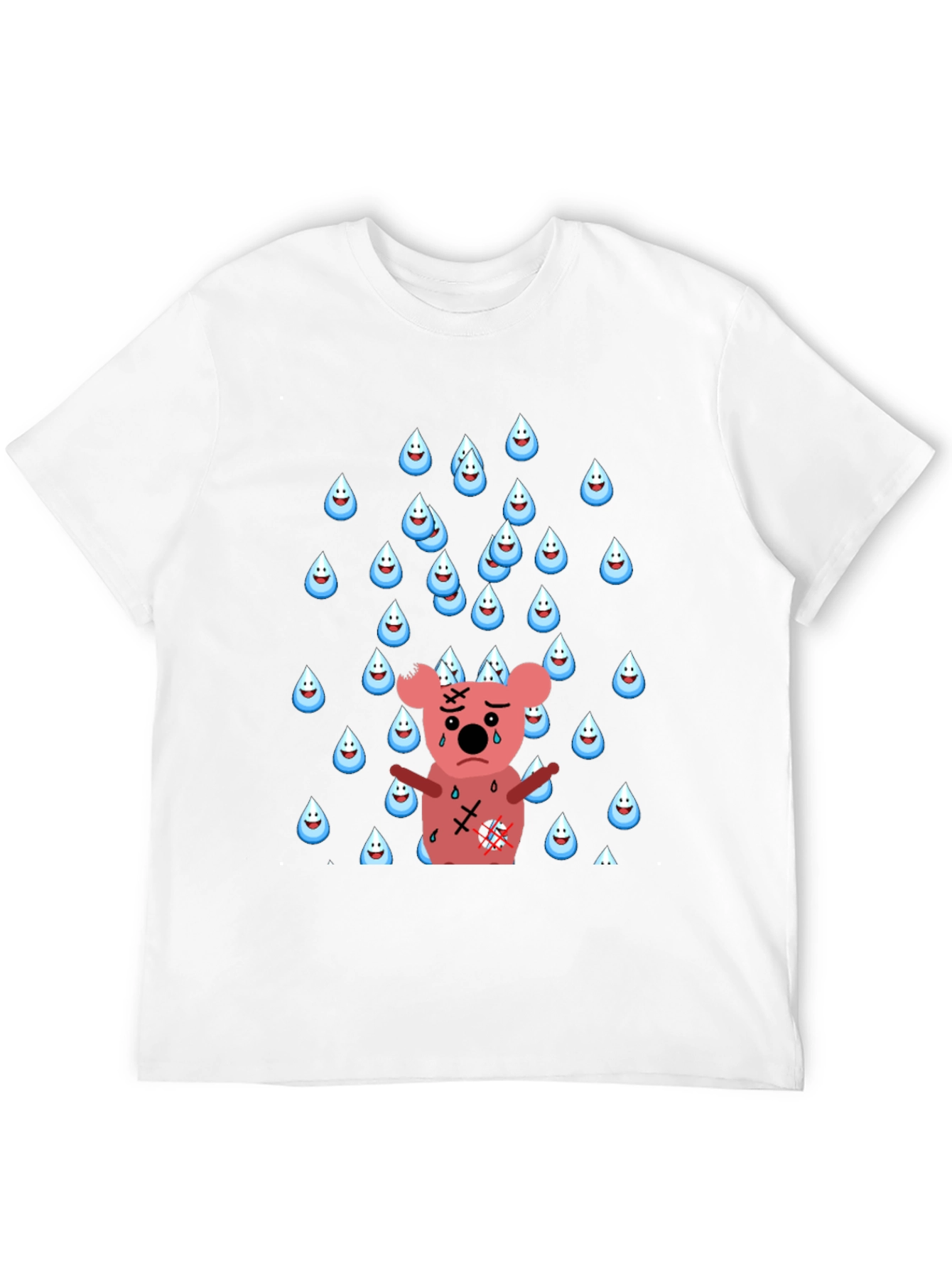 Sad Koala T-Shirt - Rainy Day Graphic Tee
