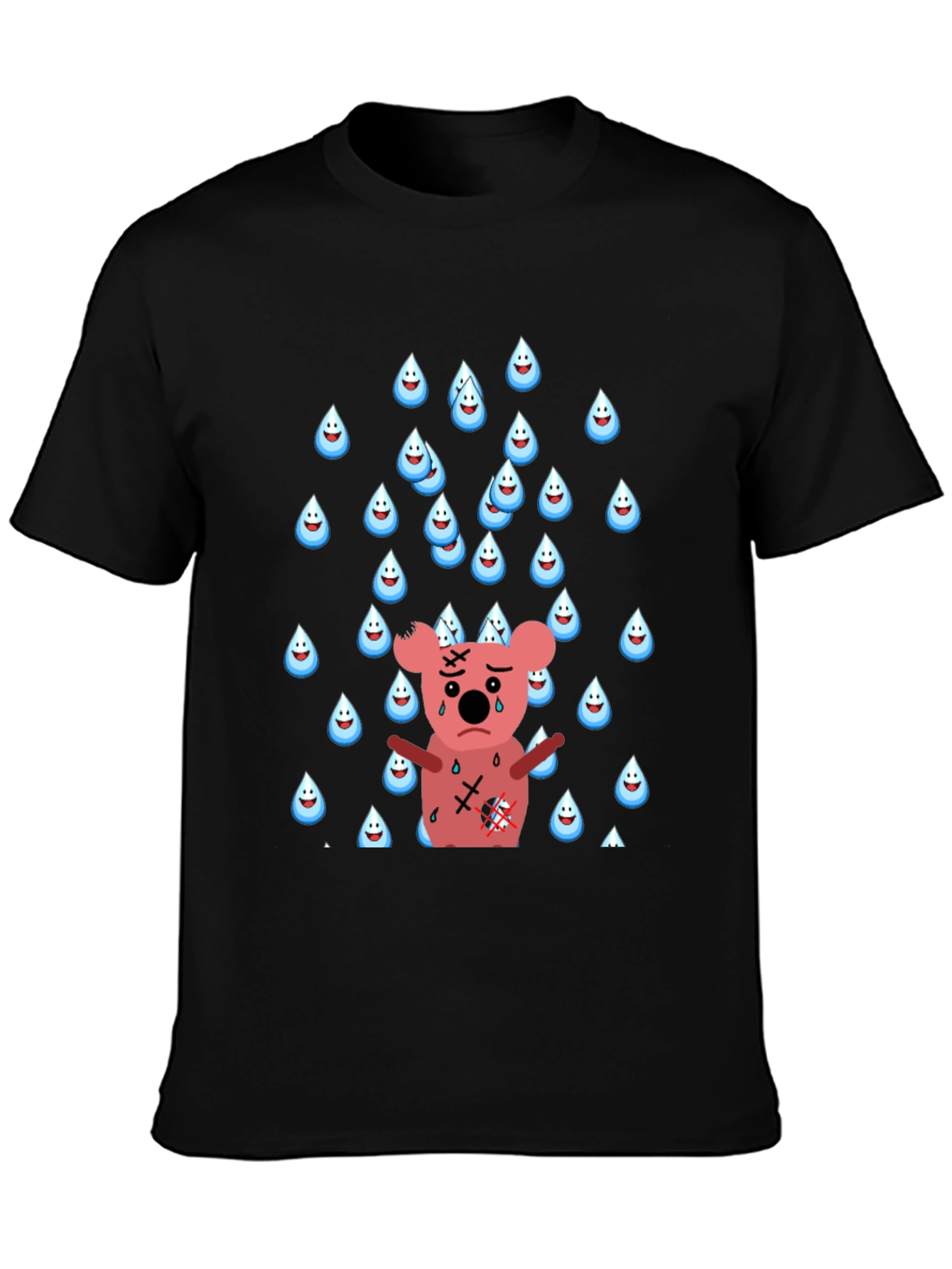 Sad Koala T-Shirt - Rainy Day Graphic Tee