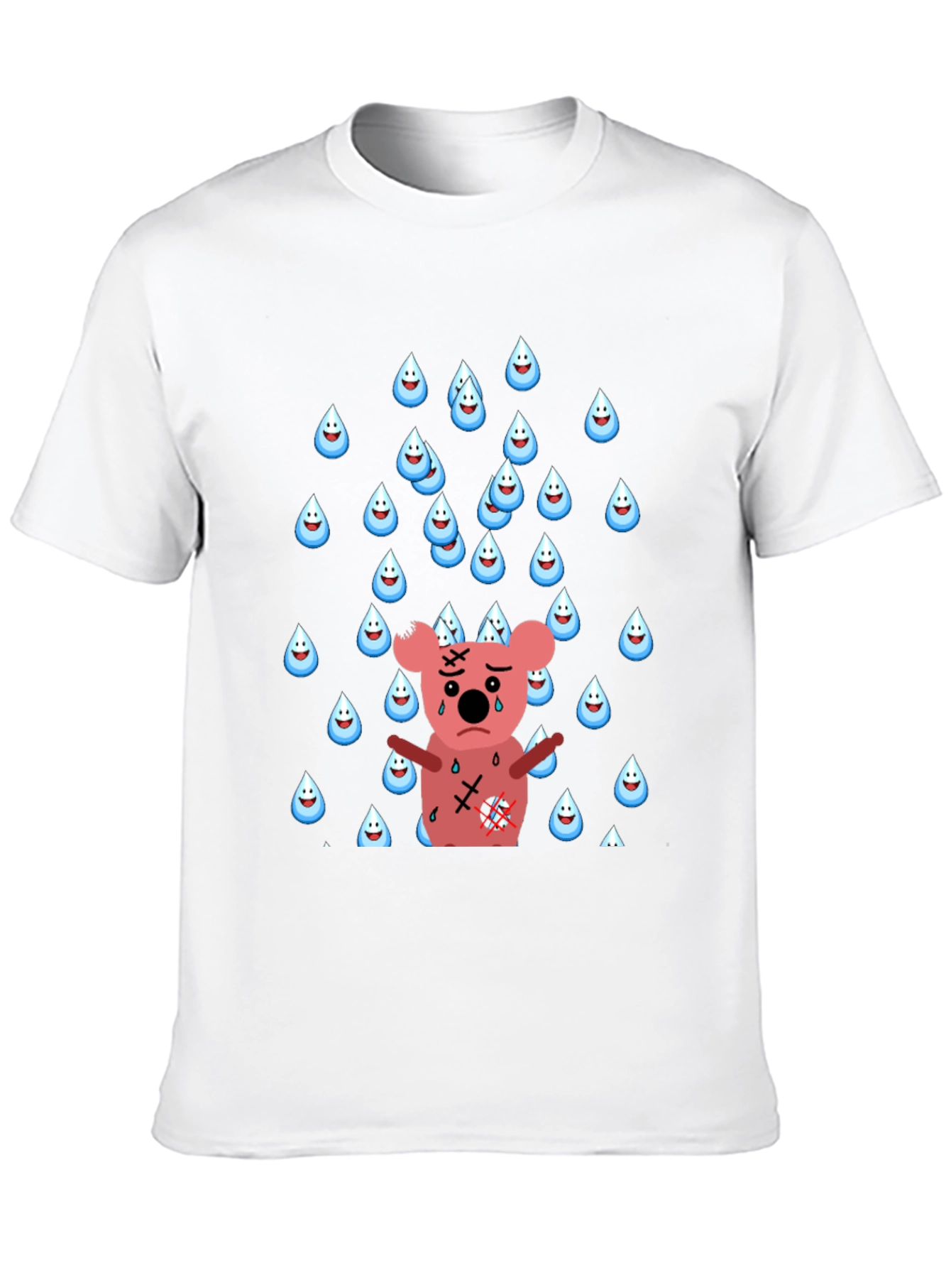 Sad Koala T-Shirt - Rainy Day Graphic Tee