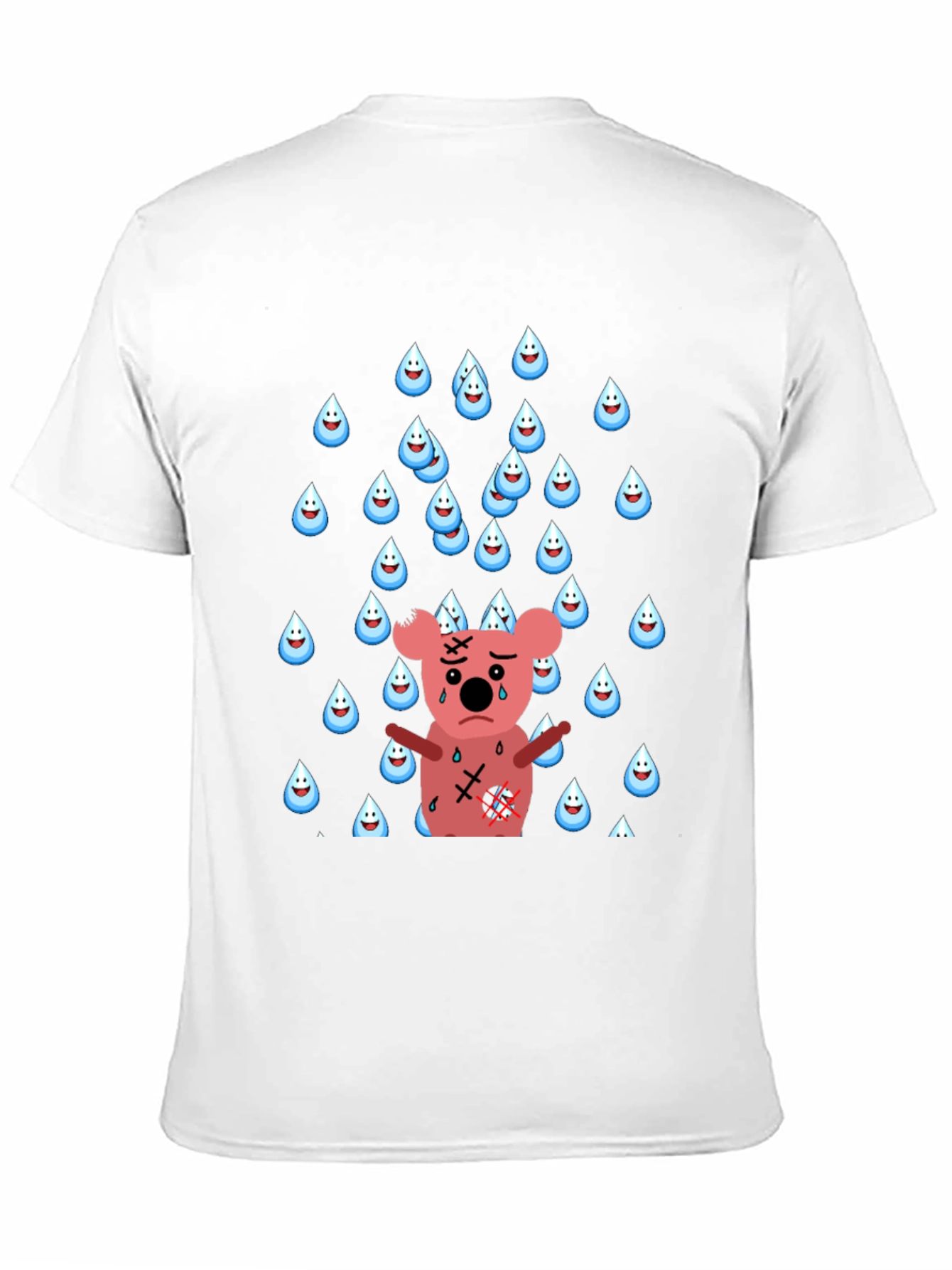 Sad Koala T-Shirt - Rainy Day Graphic Tee