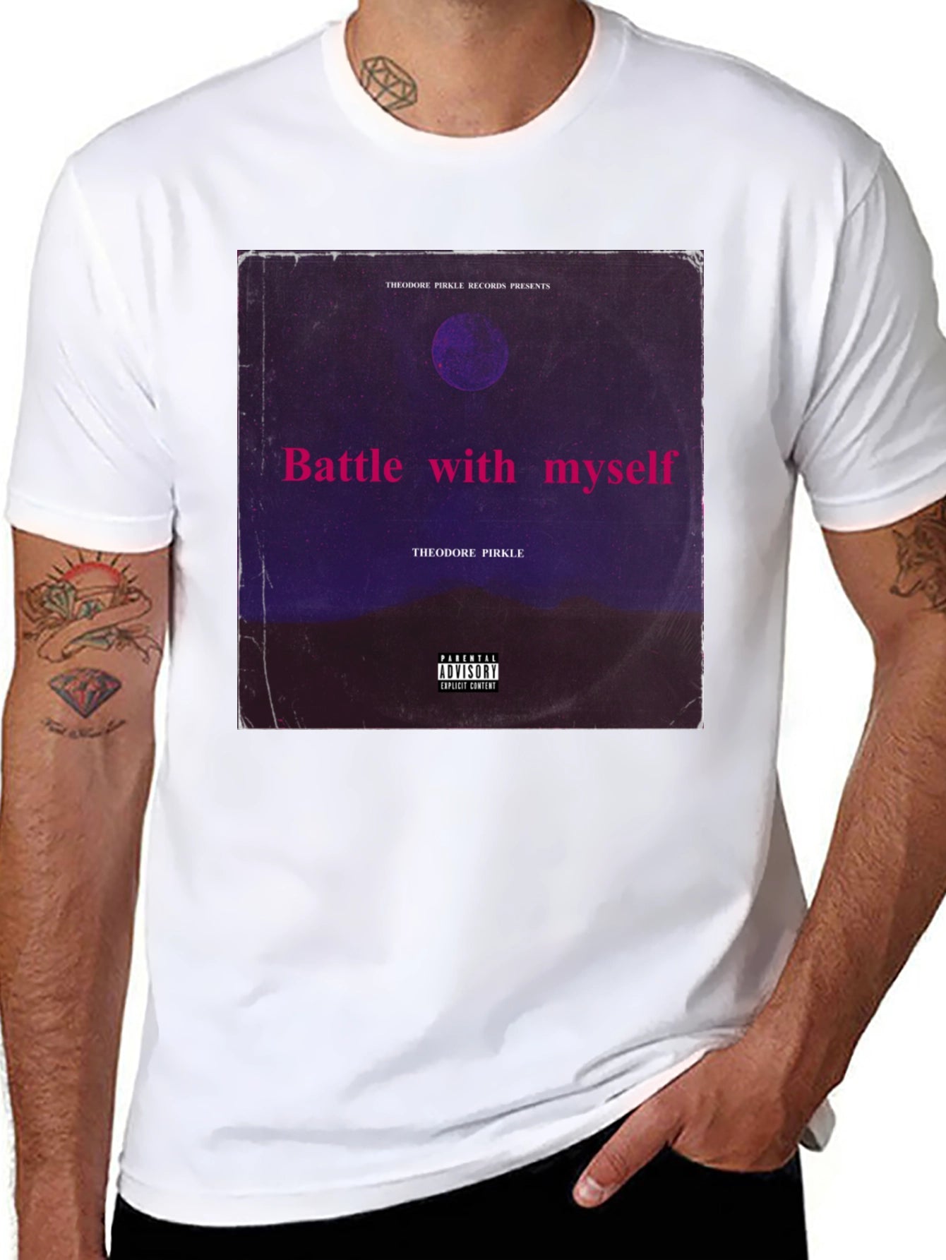 Battle With Myself Album T-Shirt