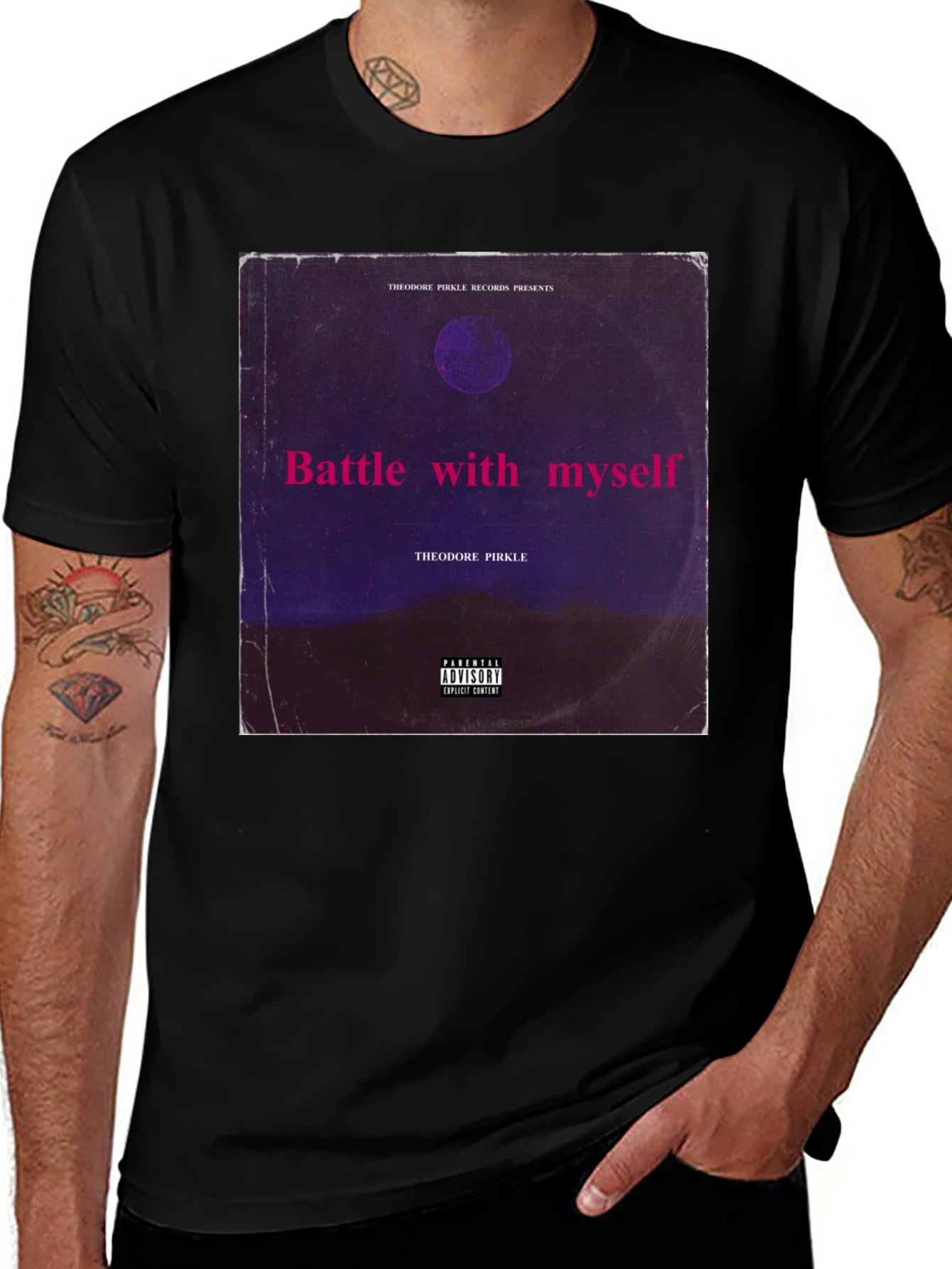 Battle With Myself Album T-Shirt
