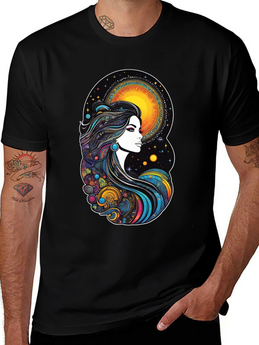 Celestial Woman Graphic T-Shirt