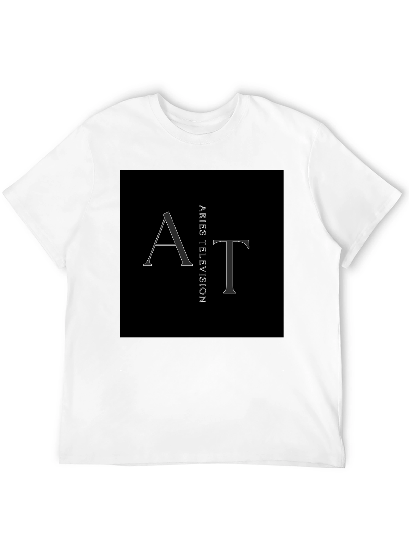 Aries Television Black Graphic Tee