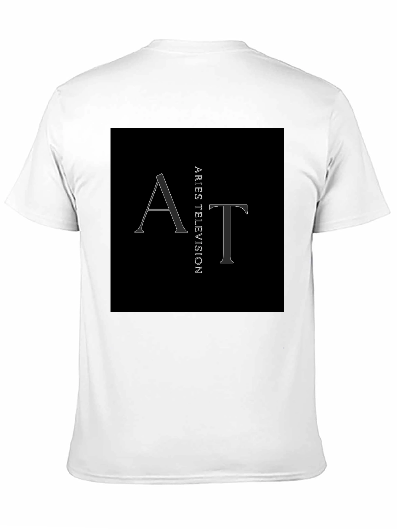 Aries Television Black Graphic Tee