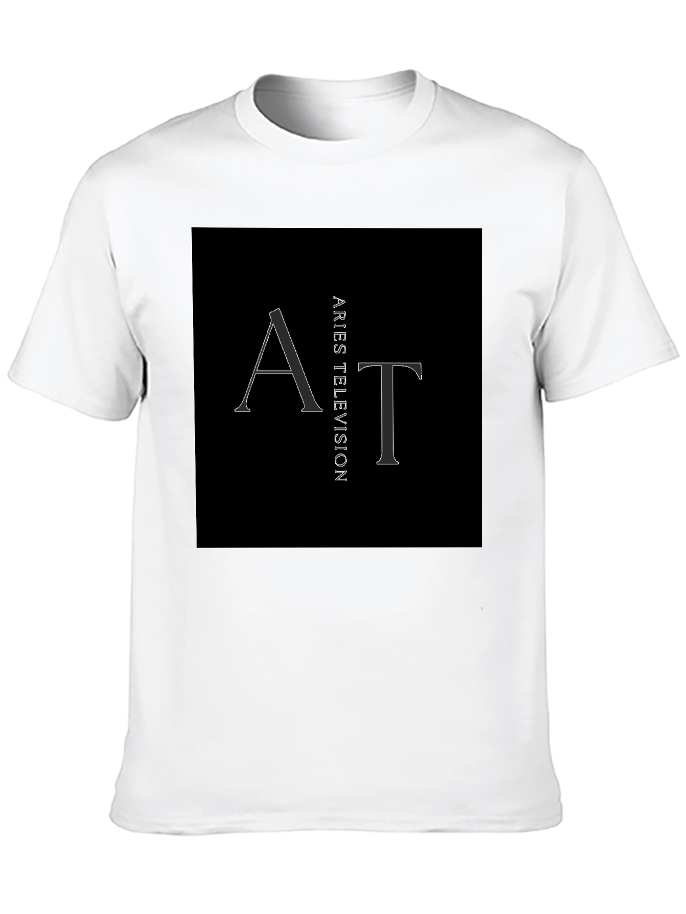 Aries Television Black Graphic Tee