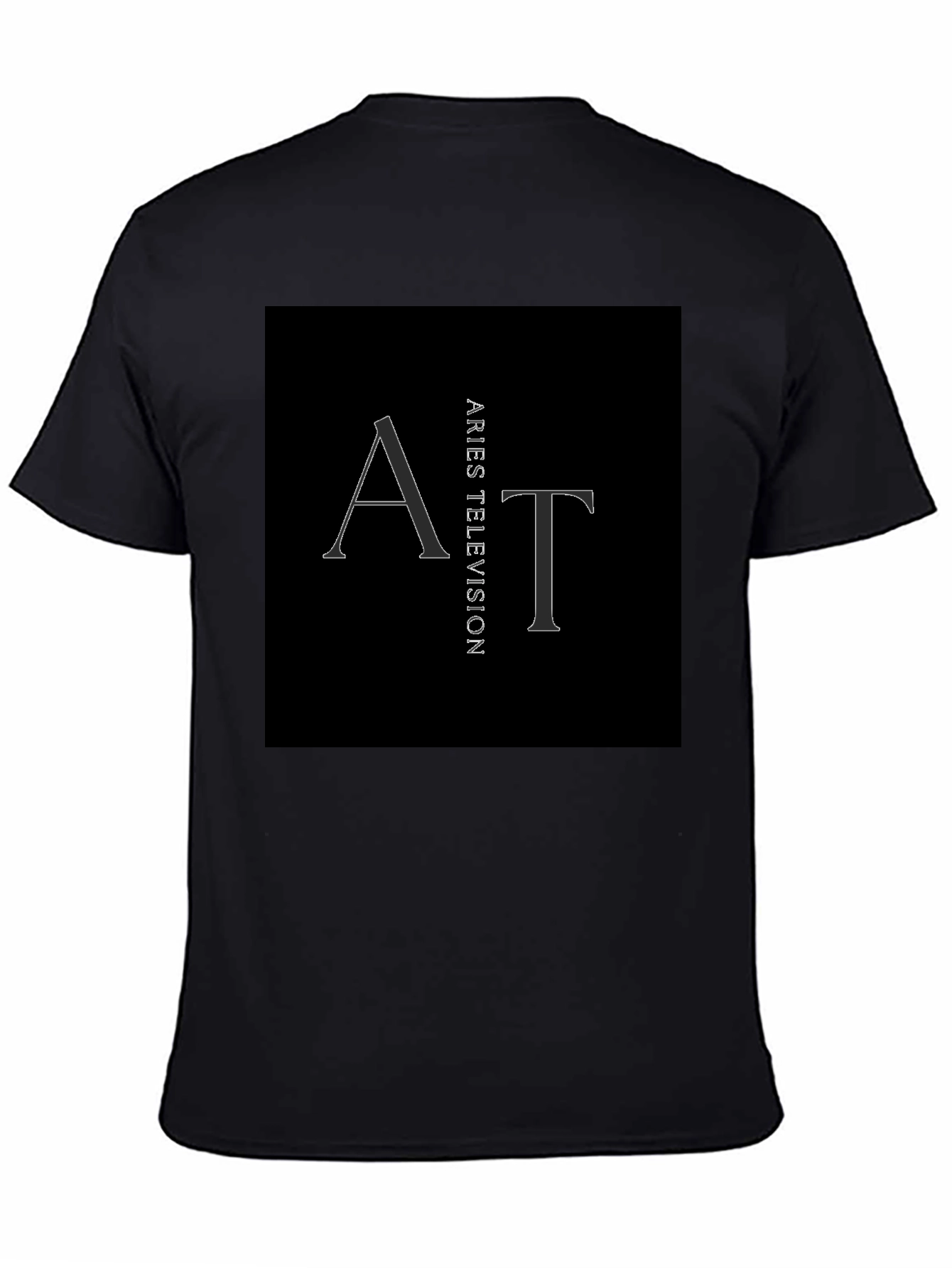 Aries Television Black Graphic Tee
