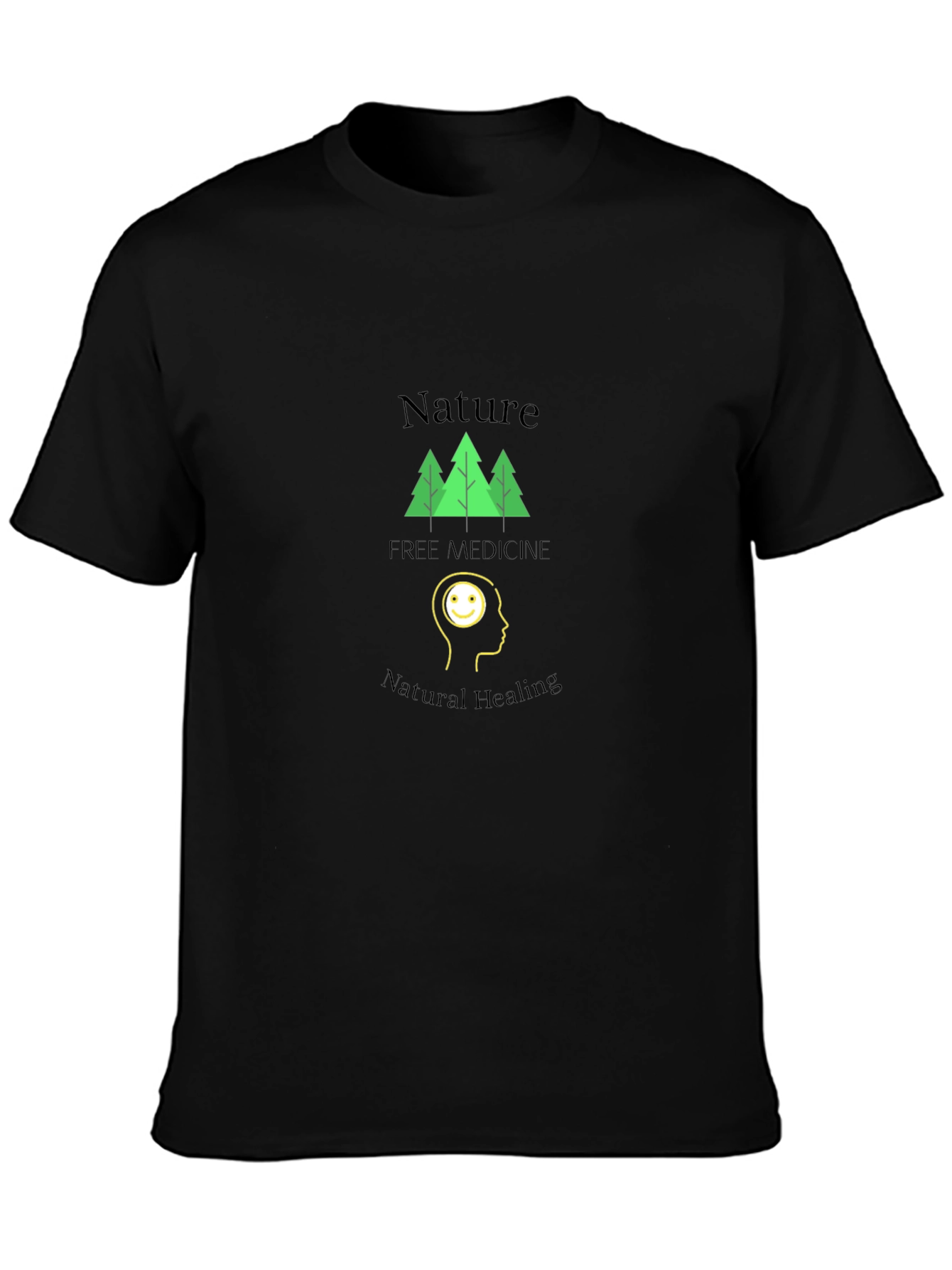 Nature Heals T-Shirt - Natural Medicine Design