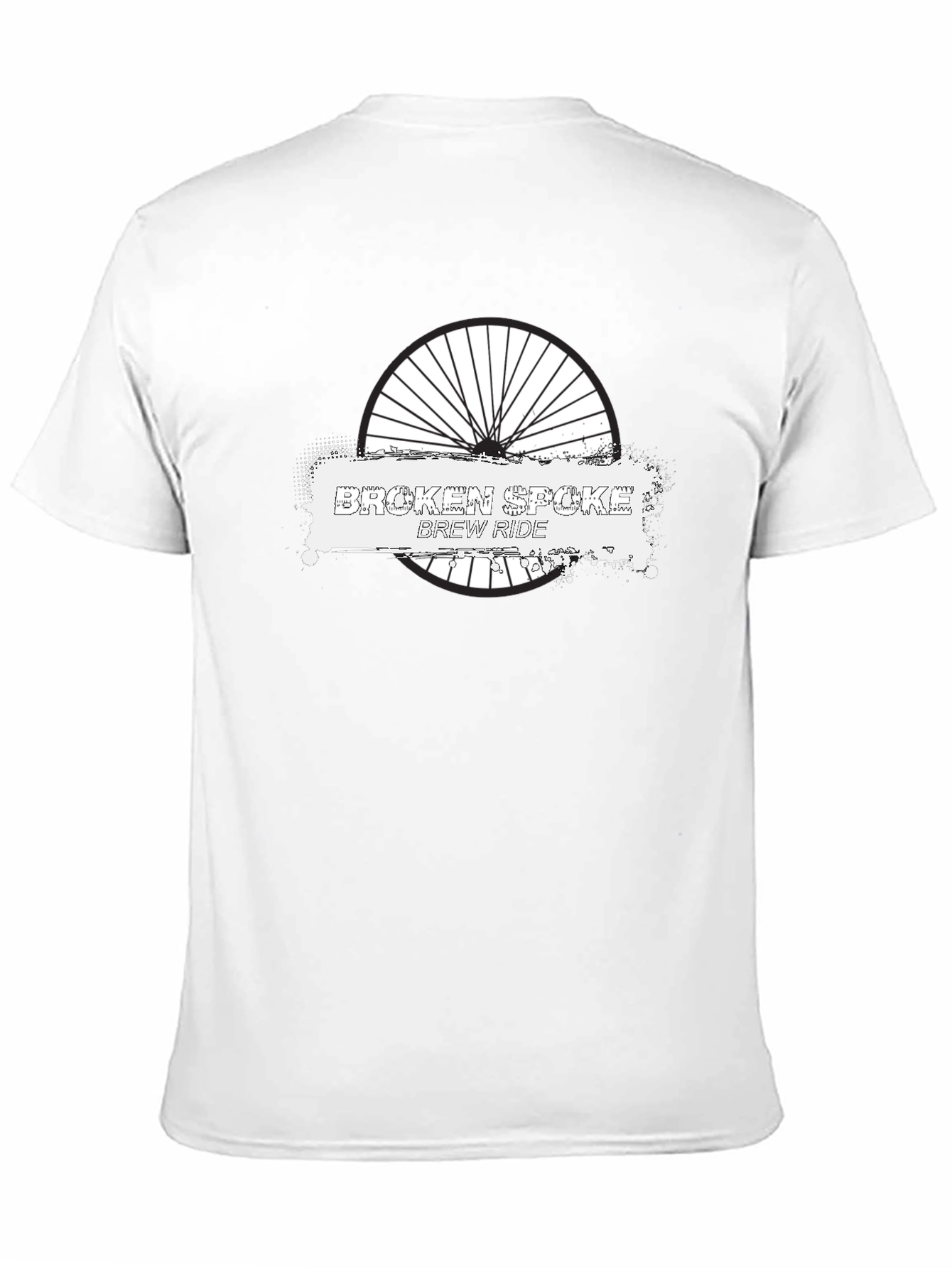 Broken Spoke Brew Ride Black T-Shirt
