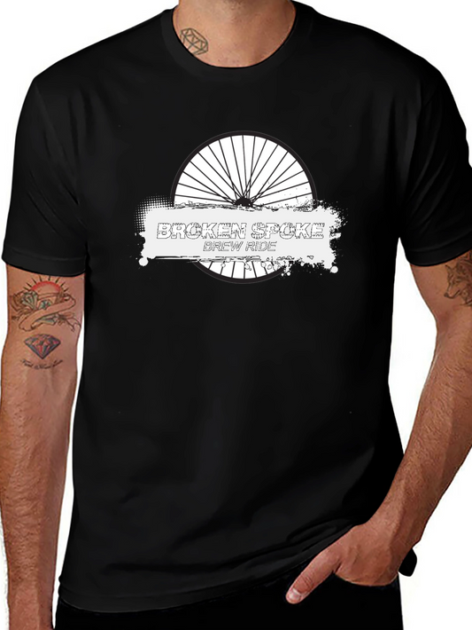 Broken Spoke Brew Ride Black T-Shirt